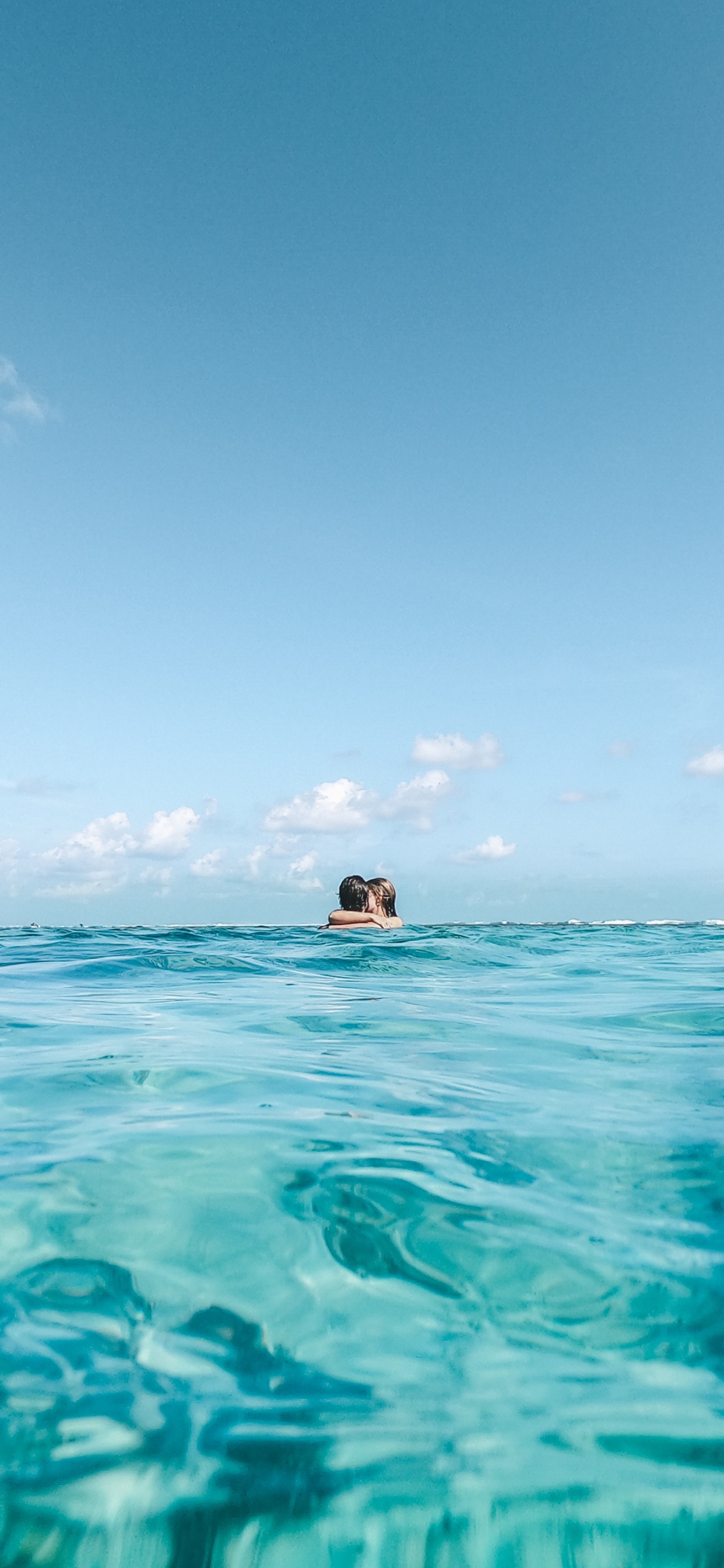 Meer, Wasser, Blau, Ozean, Horizont. Wallpaper in 1242x2688 Resolution