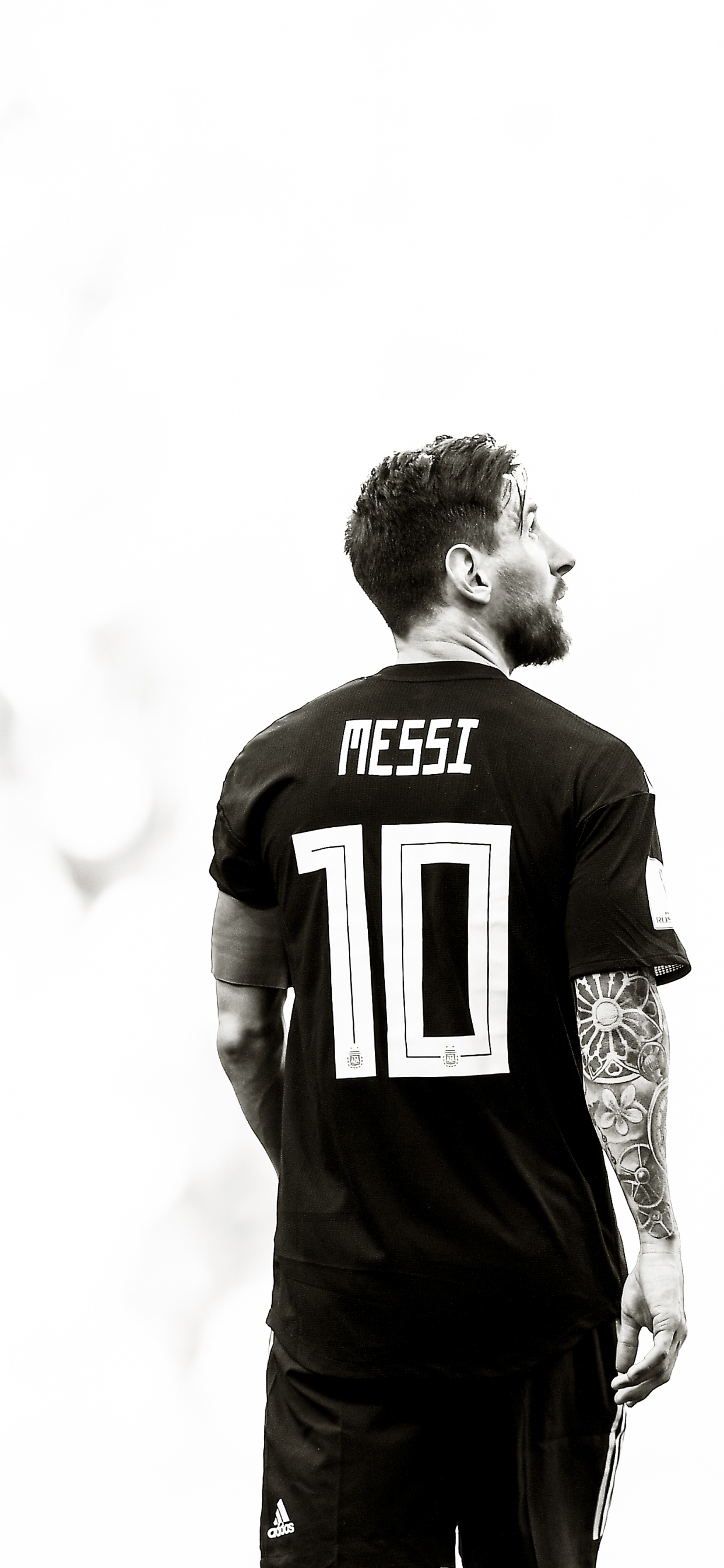 巴塞罗那足球俱乐部, 2018年世界杯, 足球运动员, 白色, 黑色的 壁纸 1242x2688 允许