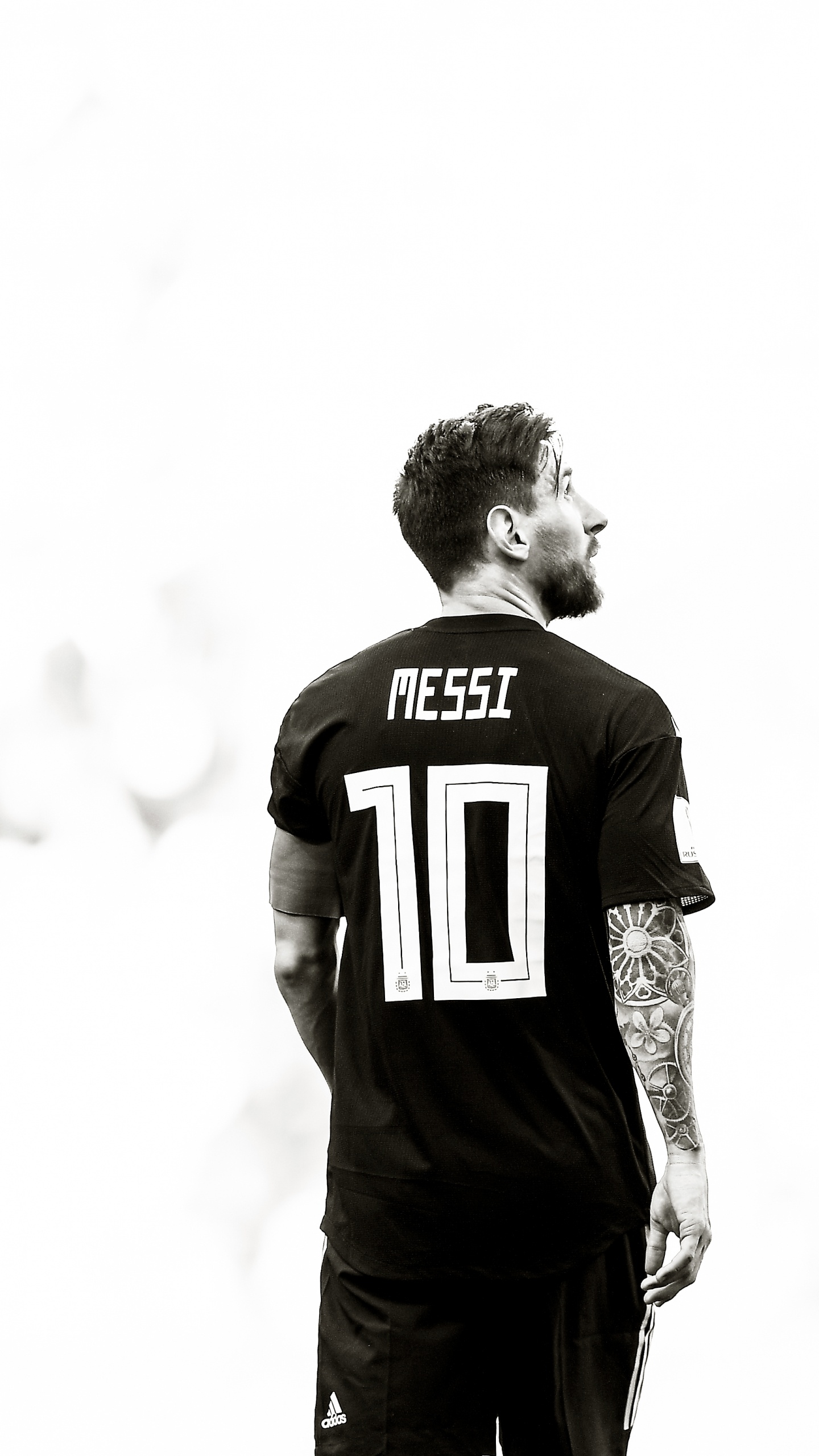 巴塞罗那足球俱乐部, 2018年世界杯, 足球运动员, 白色, 黑色的 壁纸 1440x2560 允许