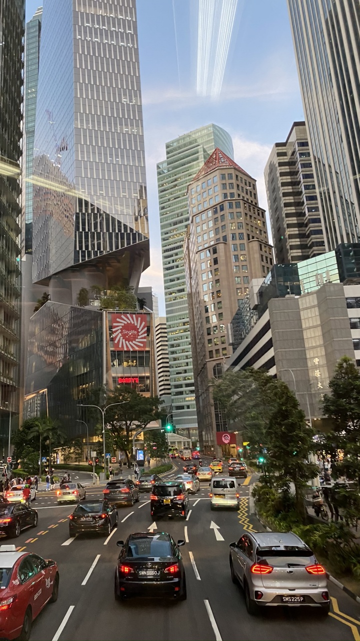 Singapour, Roi, Tour de Bloc, Transport, Route. Wallpaper in 720x1280 Resolution