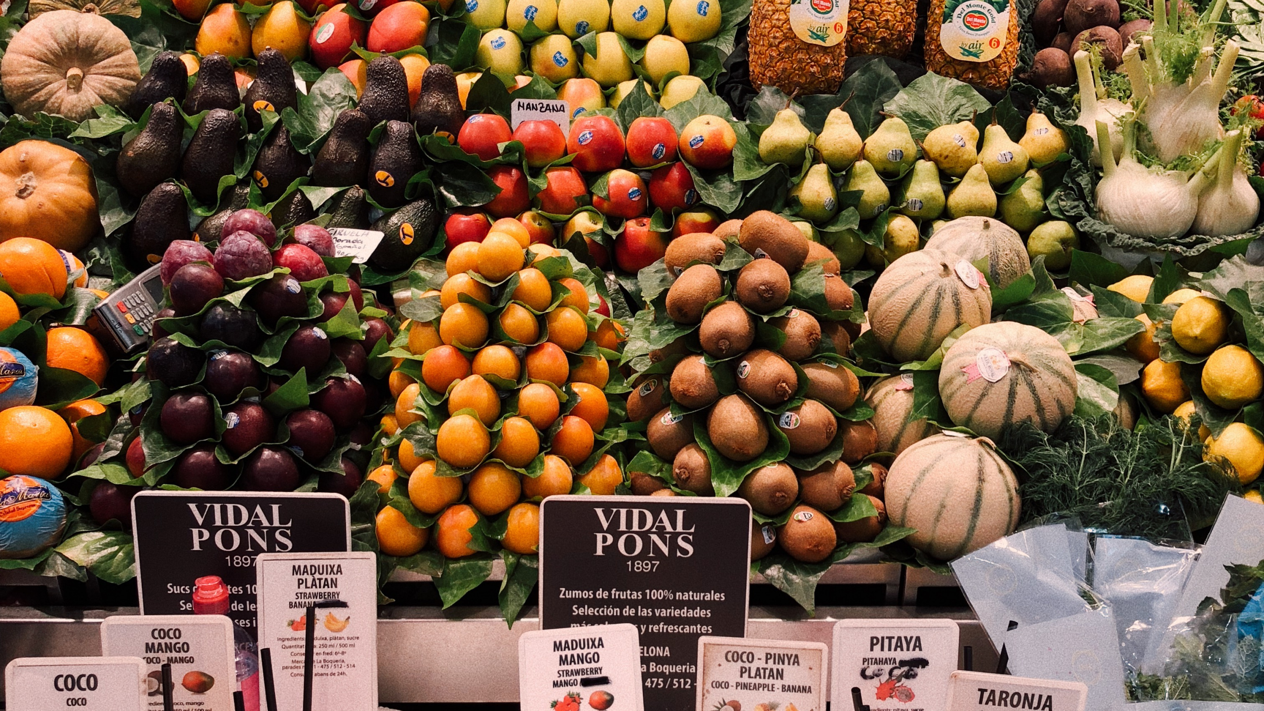 Natural Foods, Natural Food, Vegetable, Grocery Store, Greengrocer. Wallpaper in 2560x1440 Resolution