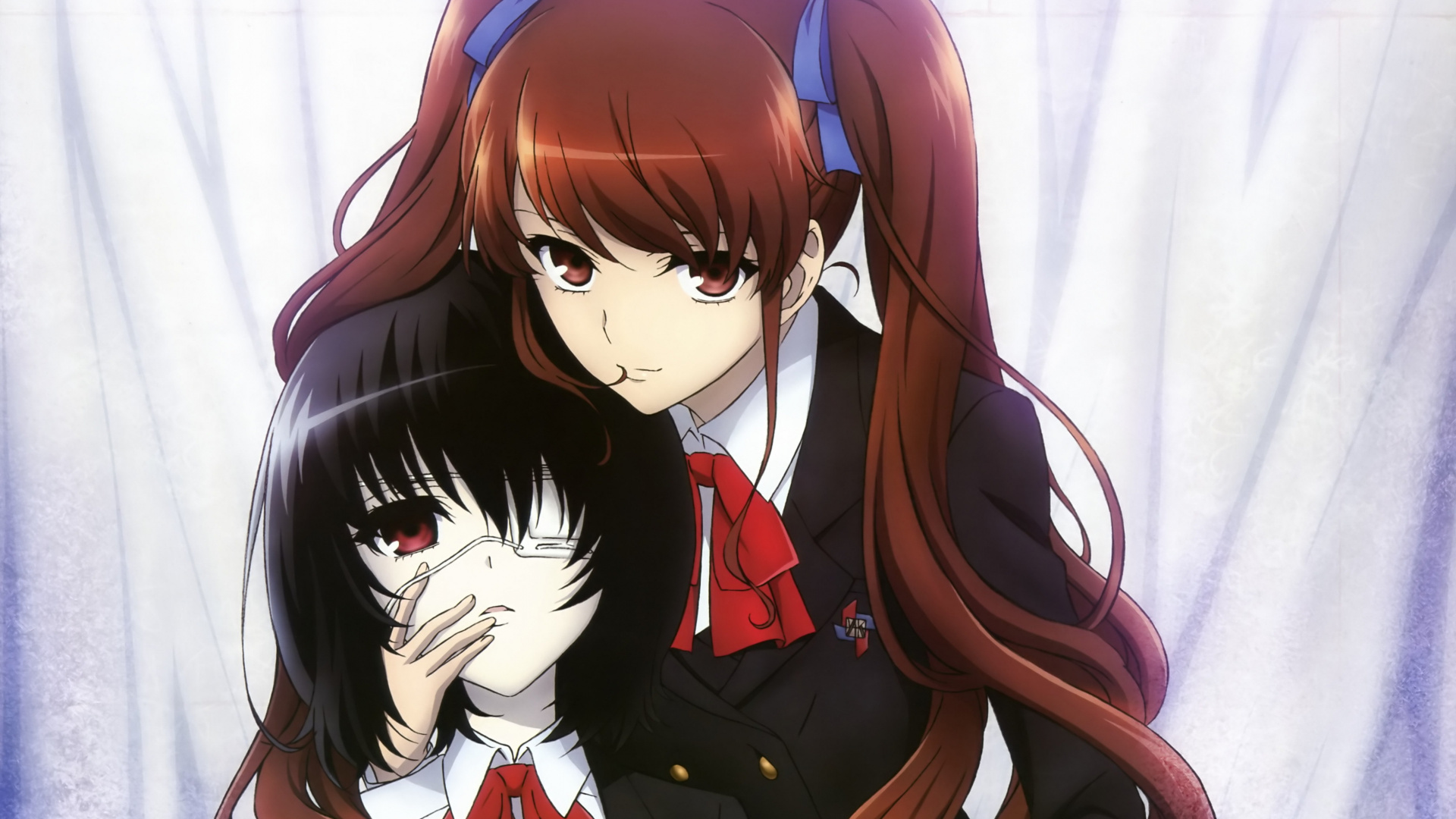 卡通, 姬切, 长长的头发, 棕色的头发, 嘴 壁纸 1920x1080 允许