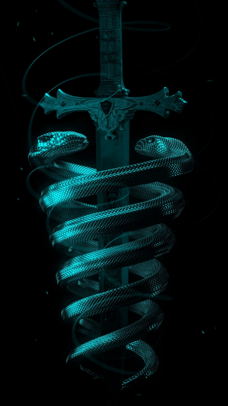 Obscurité, Aqua, Plante Terrestre, Art, Eau. Wallpaper in 750x1334 Resolution