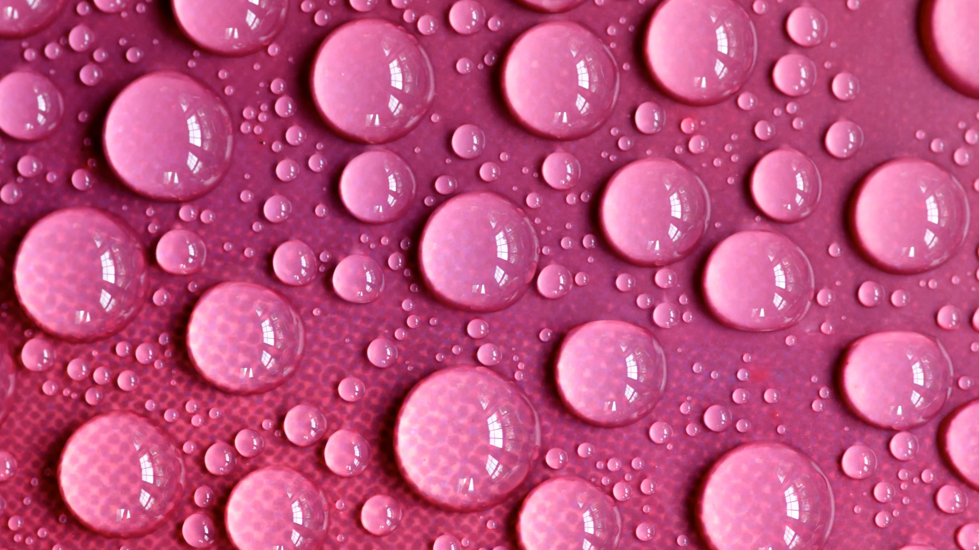 Illustration en Forme de Coeur Rose et Blanc. Wallpaper in 1920x1080 Resolution