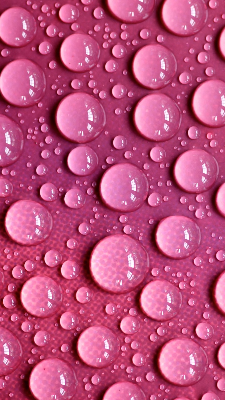 Illustration en Forme de Coeur Rose et Blanc. Wallpaper in 720x1280 Resolution