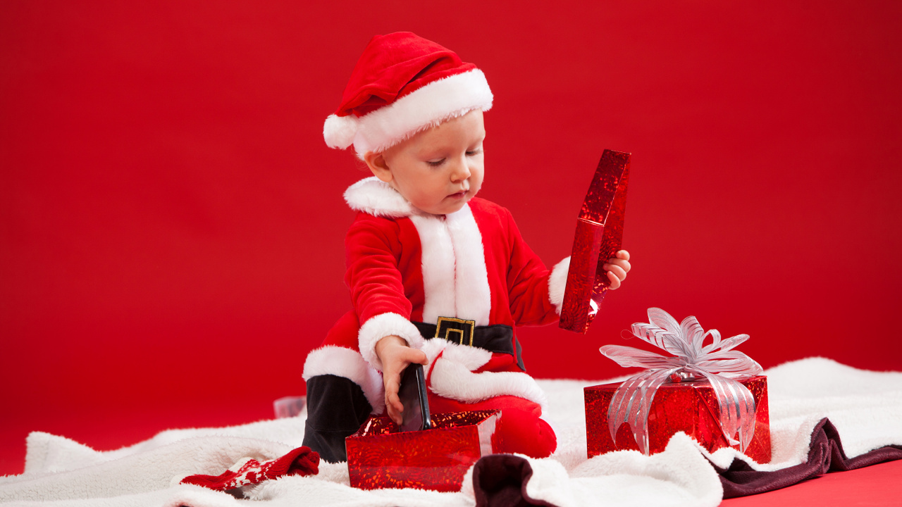 Christmas Day, Santa Claus, New Year, Christmas, Holiday. Wallpaper in 1280x720 Resolution