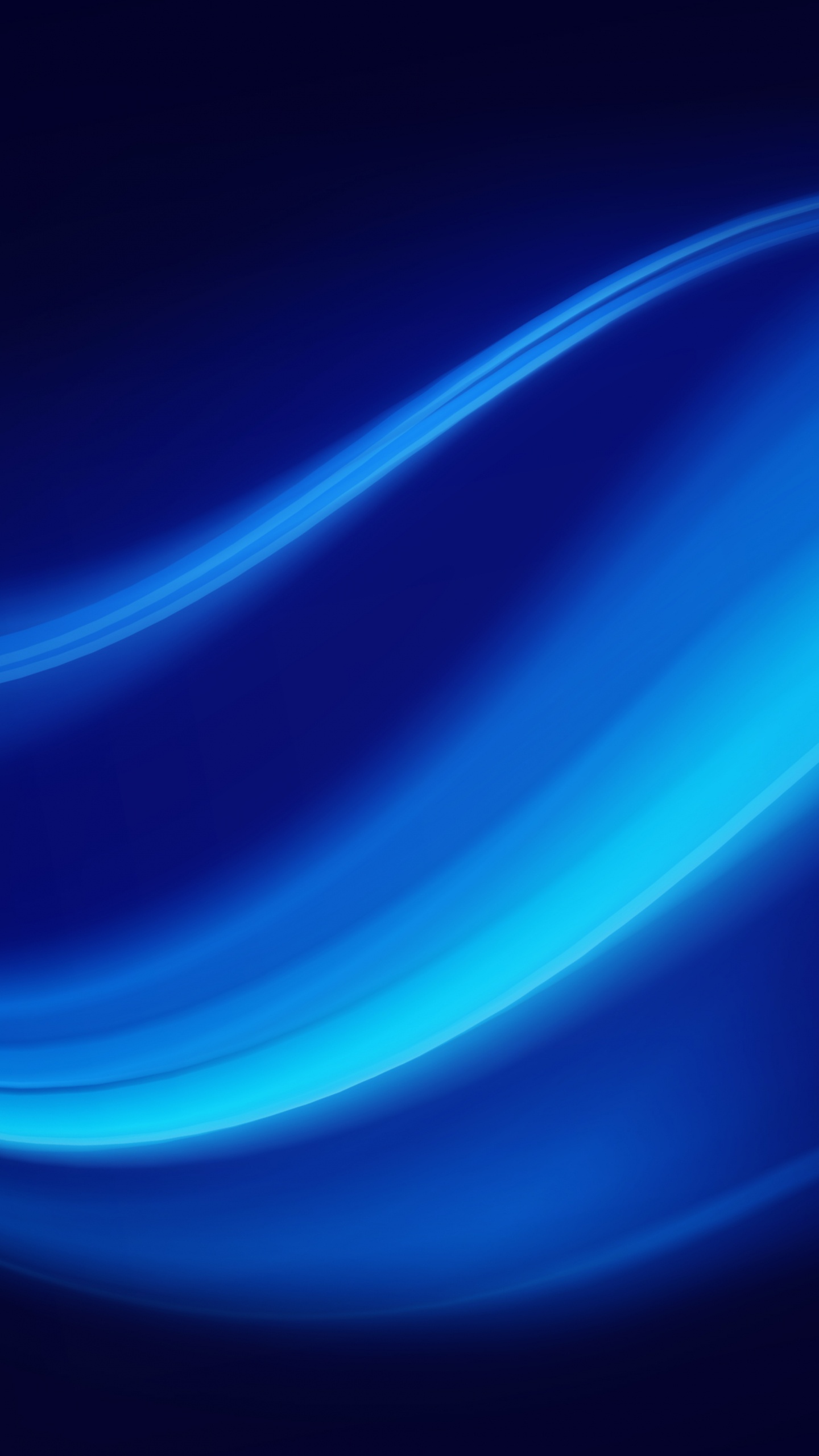 Blaue Und Weiße Lichtillustration. Wallpaper in 1440x2560 Resolution