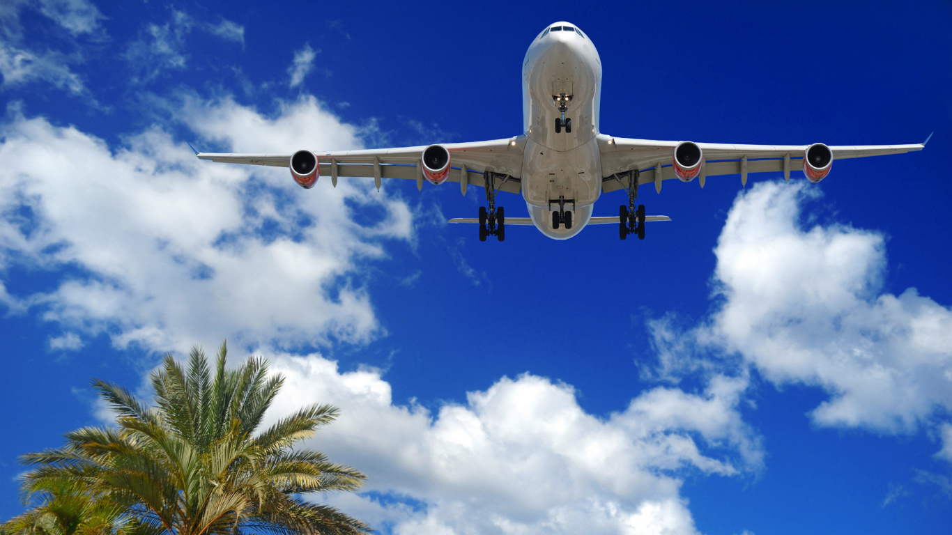 航班, 空中旅行, 航空, 航空公司, 客机 壁纸 1366x768 允许