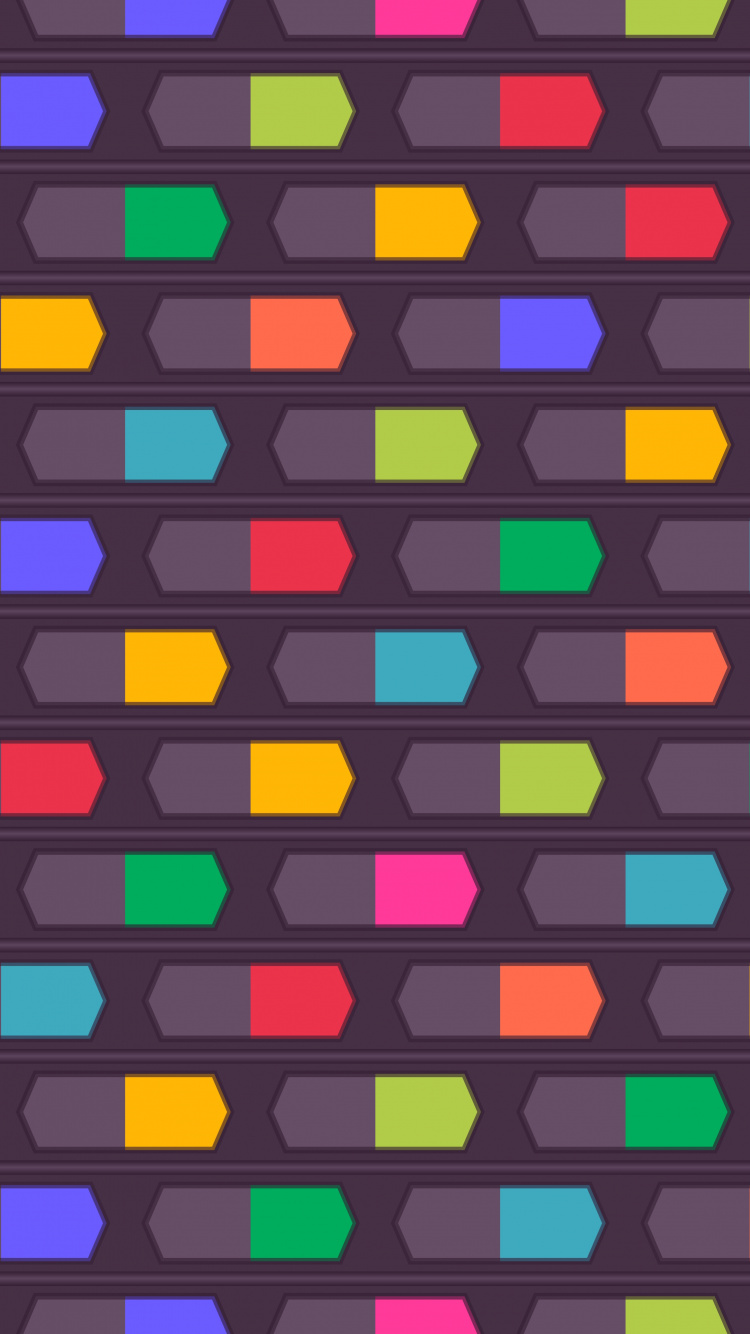 纹理, 紫色的, 对称 壁纸 750x1334 允许