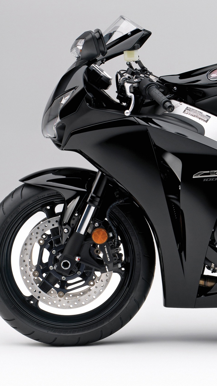 Black and Silver Sports Bike. Wallpaper in 720x1280 Resolution