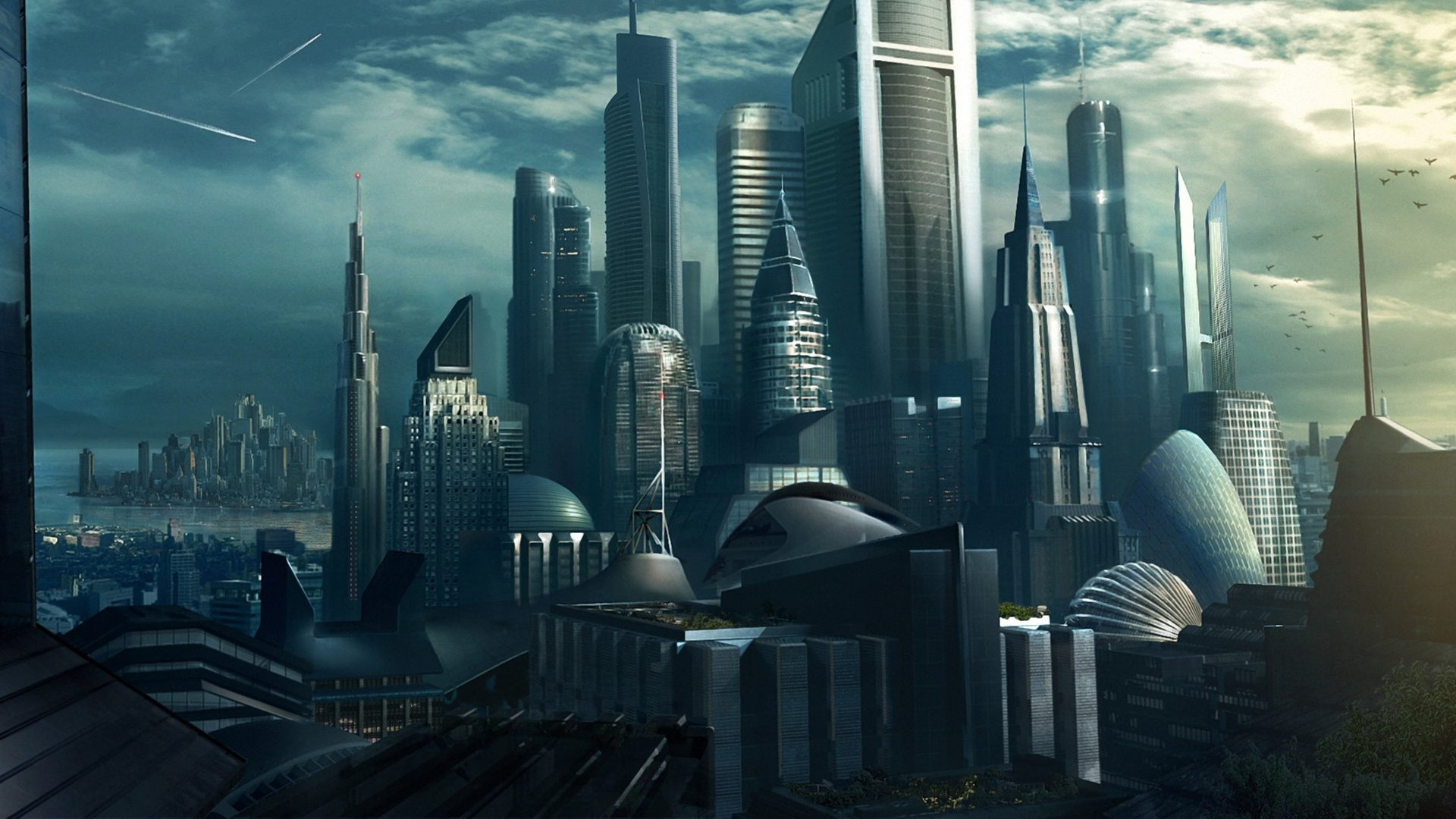 High Rise Building Under Blue Sky During Daytime. Wallpaper in 1920x1080 Resolution