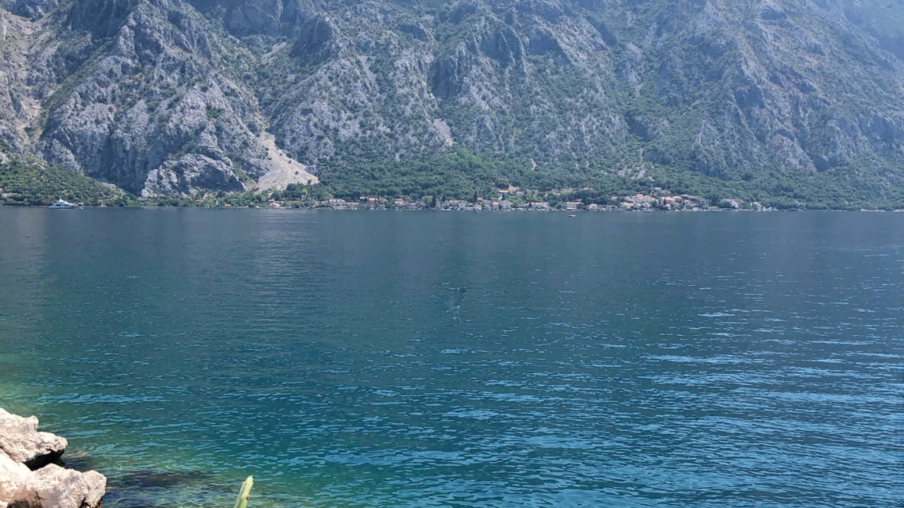 Monténégro, Côte, Mount Scenery, Les Ressources en Eau, Fjord. Wallpaper in 1280x720 Resolution