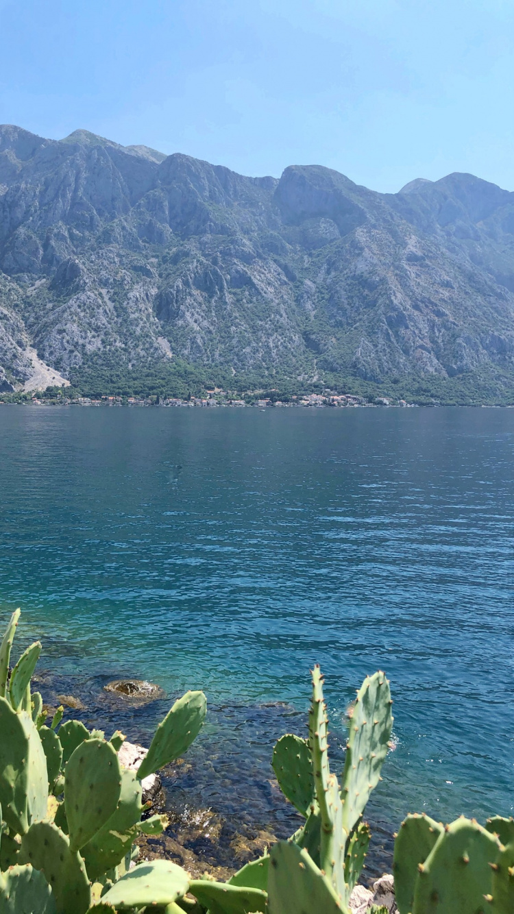 Montenegro, Coast, Mount Scenery, Water Resources, Fjord. Wallpaper in 750x1334 Resolution