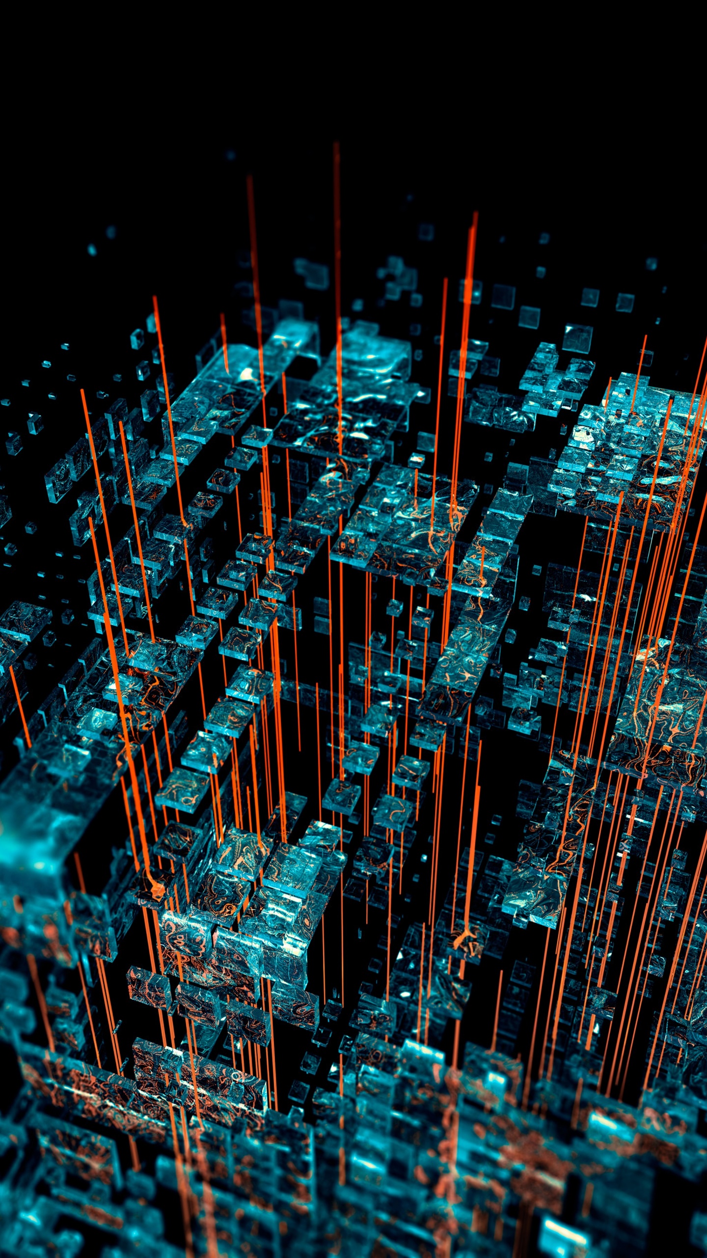 电子, 运动的图形, 特效, 大都会, 图形设计 壁纸 1440x2560 允许