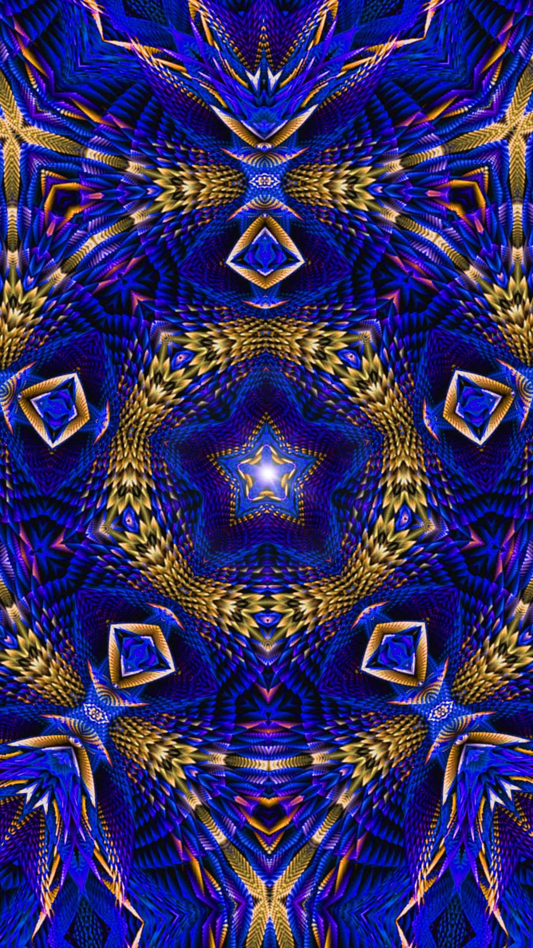 Illustration de la Croix Bleue et Blanche. Wallpaper in 1080x1920 Resolution