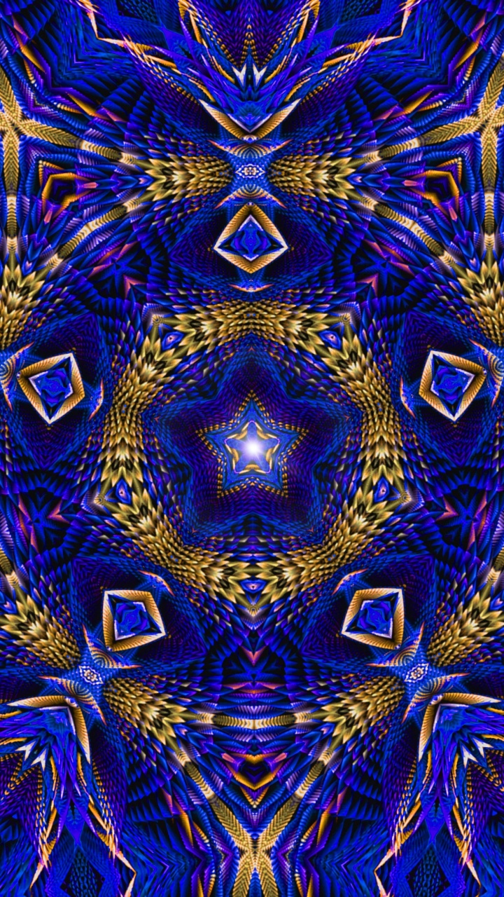 Illustration de la Croix Bleue et Blanche. Wallpaper in 720x1280 Resolution