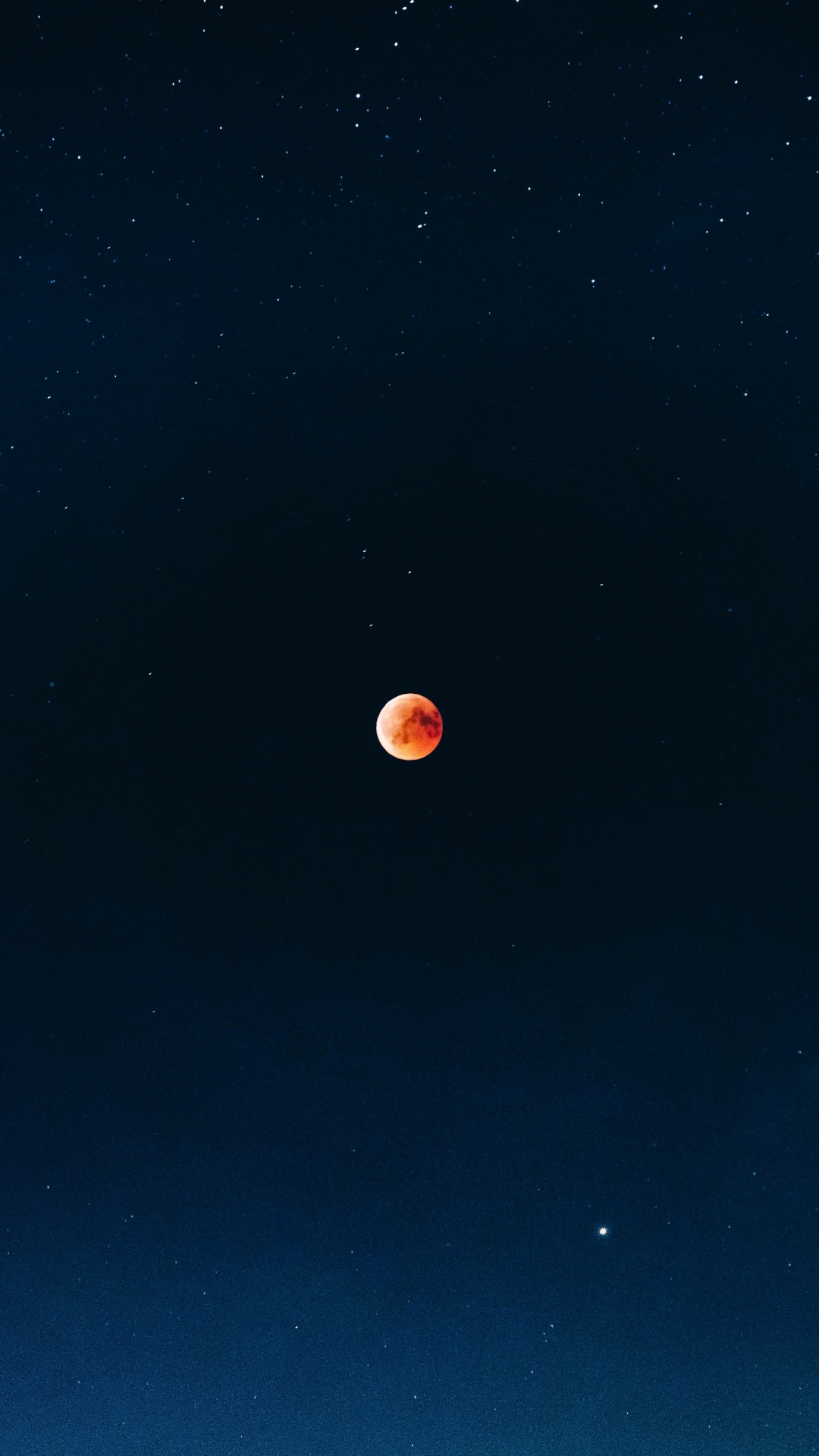 Ciel Bleu Avec Des Étoiles Pendant la Nuit. Wallpaper in 1080x1920 Resolution