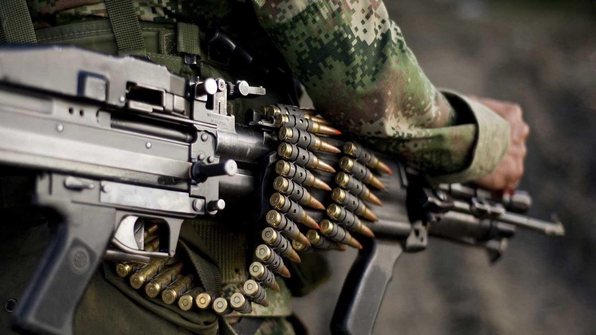 Machine Gun, Gun, Firearm, Air Gun, Airsoft Gun. Wallpaper in 1920x1080 Resolution