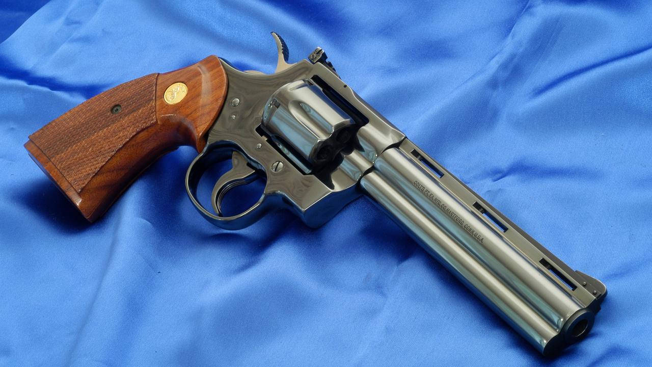 Revolver Colt Python, Handgun, Gun, M1911 Pistol, Firearm. Wallpaper in 1280x720 Resolution