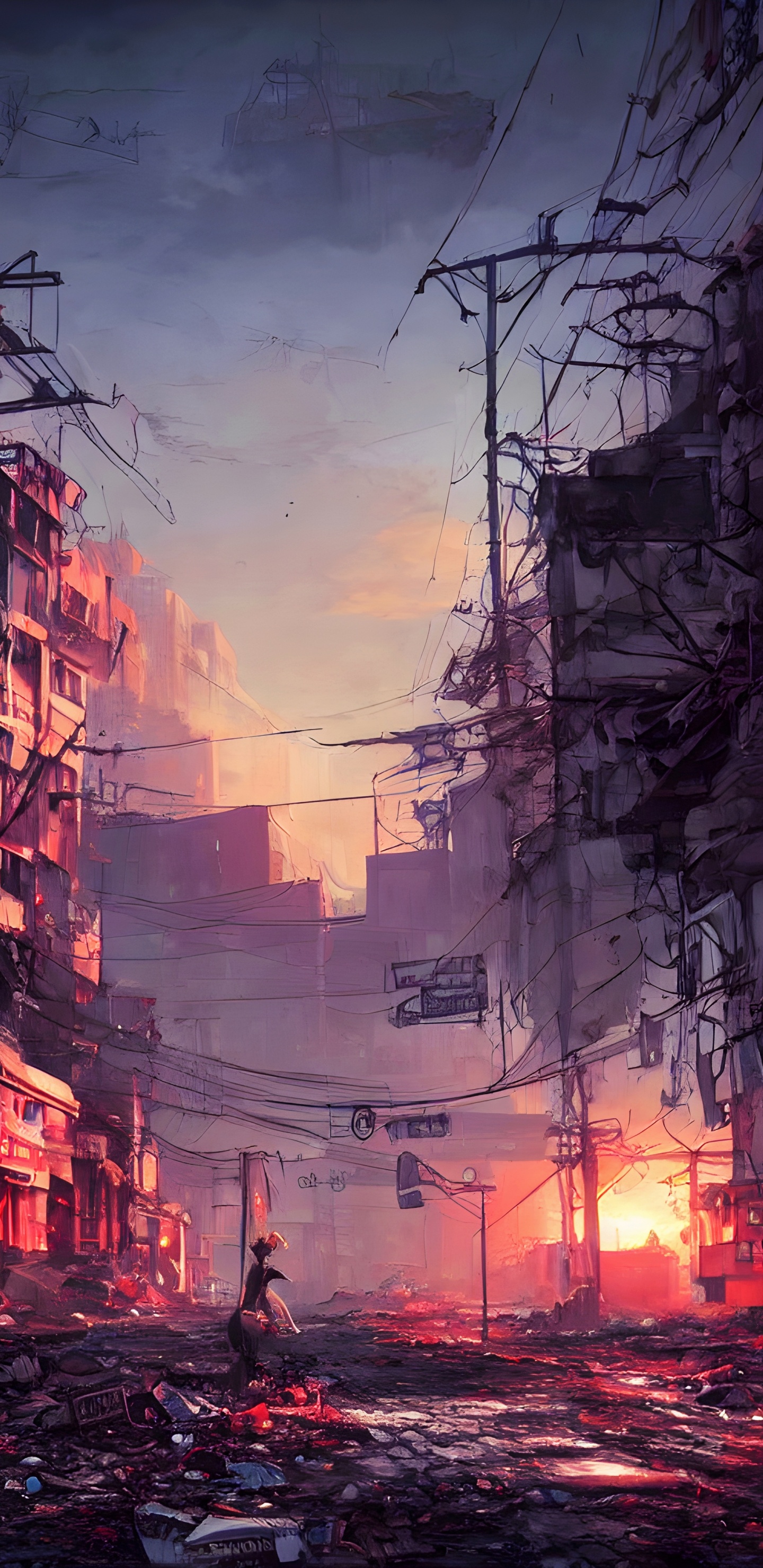 Liminal Space, Cloud, Atmosphere, Daytime, Afterglow. Wallpaper in 1440x2960 Resolution