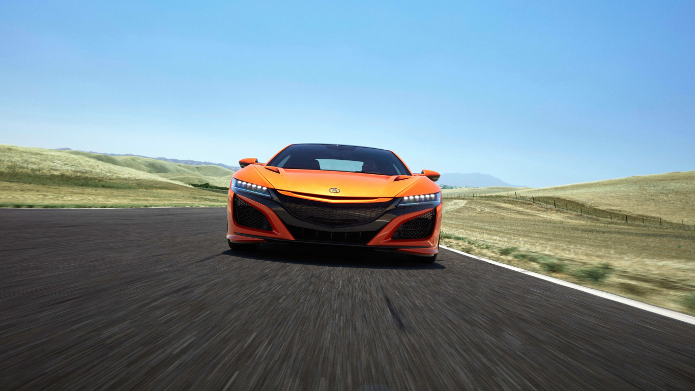 2019 Acura NSX, Acura, Car, Acura NSX, Sportwagen. Wallpaper in 1366x768 Resolution