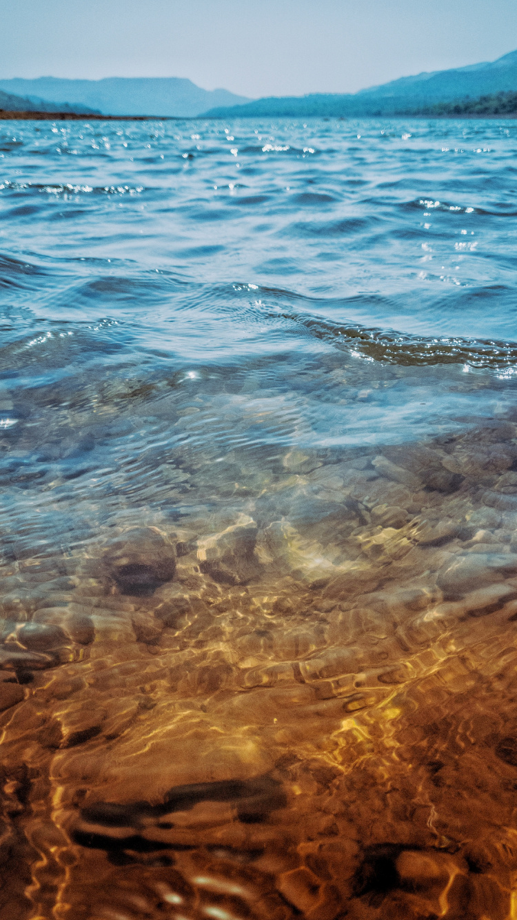 Water, Sea, Nature, Wave, Shore. Wallpaper in 750x1334 Resolution