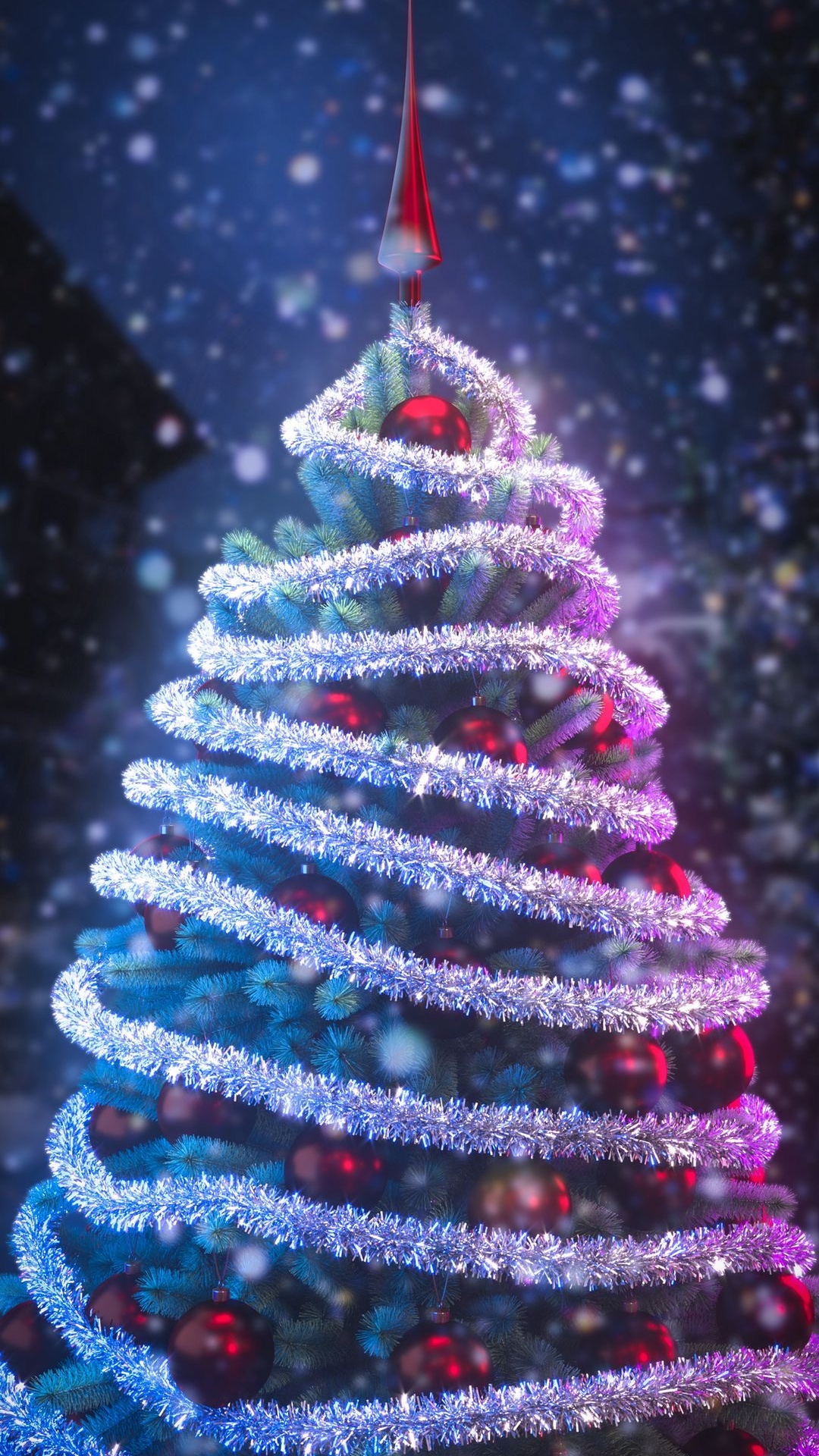 Christmas Tree, Christmas, Tree, Christmas Ornament, Plant. Wallpaper in 1080x1920 Resolution