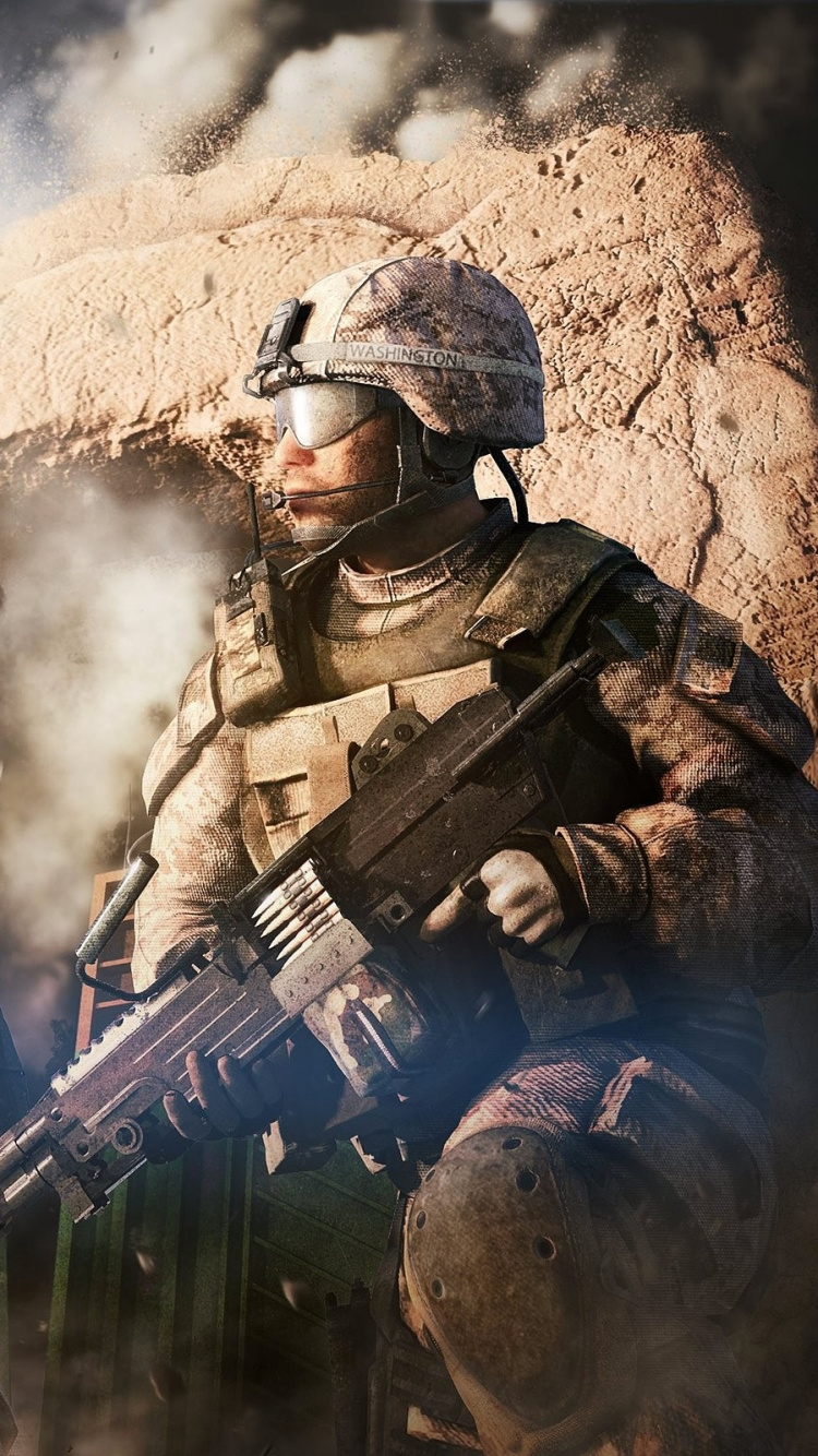 Codemasters, Shooter Game, Soldier, Army, Military Organization. Wallpaper in 750x1334 Resolution