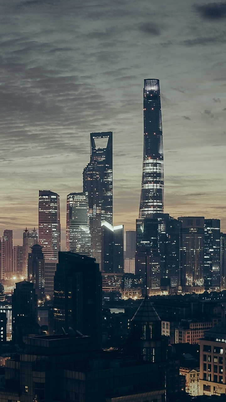 刀锋, 城市景观, 城市, 大都会, 天际线 壁纸 720x1280 允许