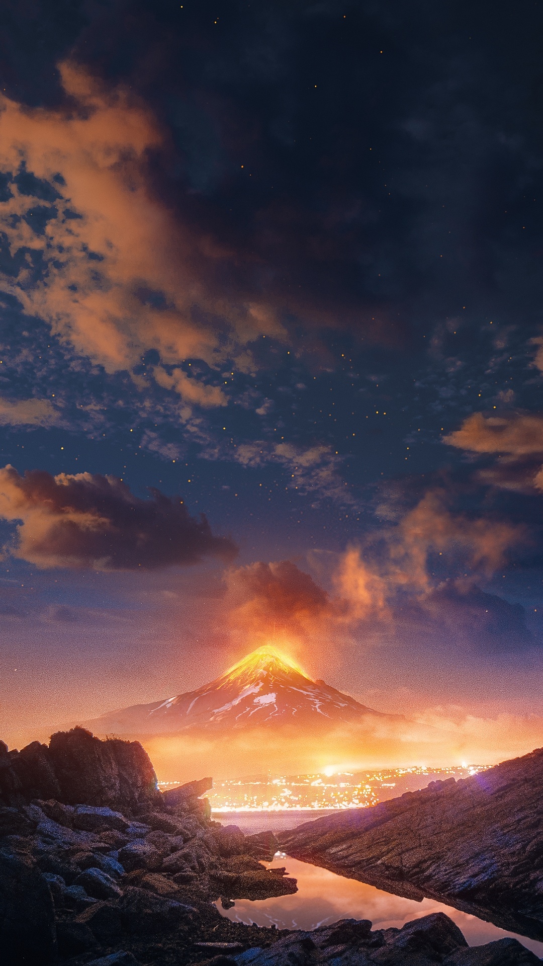 Wisgoon - Social Network, Earth, Cloud, Atmosphere, Mountain. Wallpaper in 1080x1920 Resolution