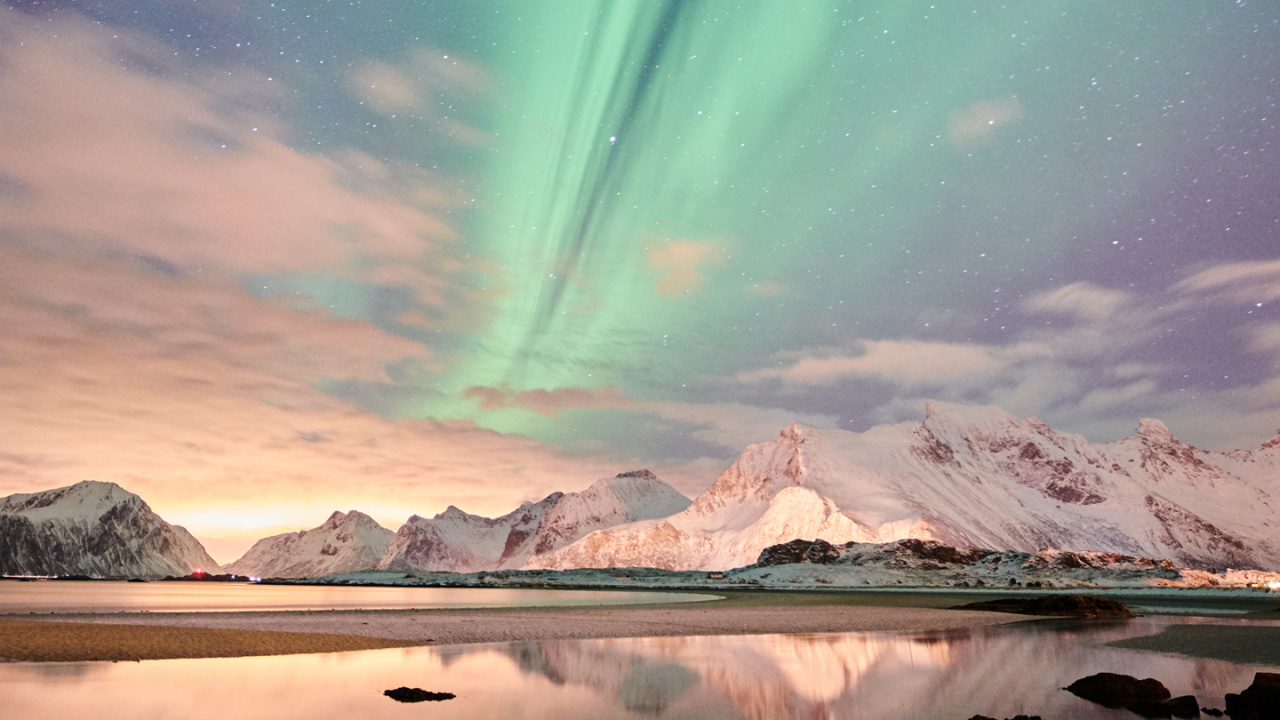 Aurora, Nokia G300 5G, Nokia, Hmd Global, Smartphone. Wallpaper in 1280x720 Resolution