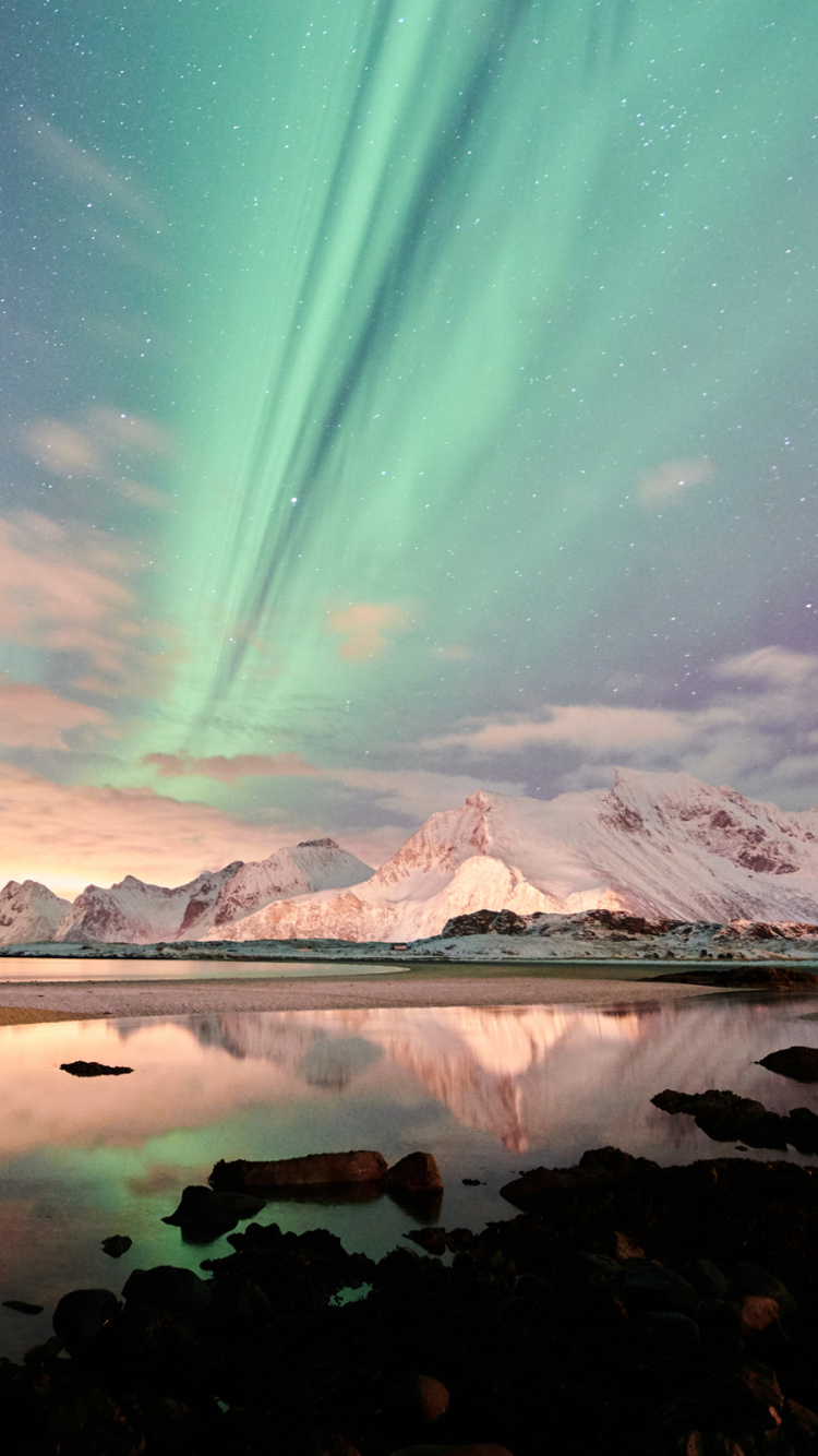 Aurora, Nokia G300 5g, Nokia, Hmd Global, Smartphone. Wallpaper in 750x1334 Resolution