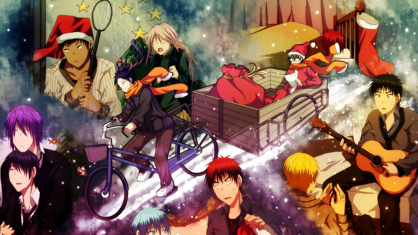 Frau im Schwarzen Und Roten Kleid, Die Fahrradillustration Fährt. Wallpaper in 1366x768 Resolution