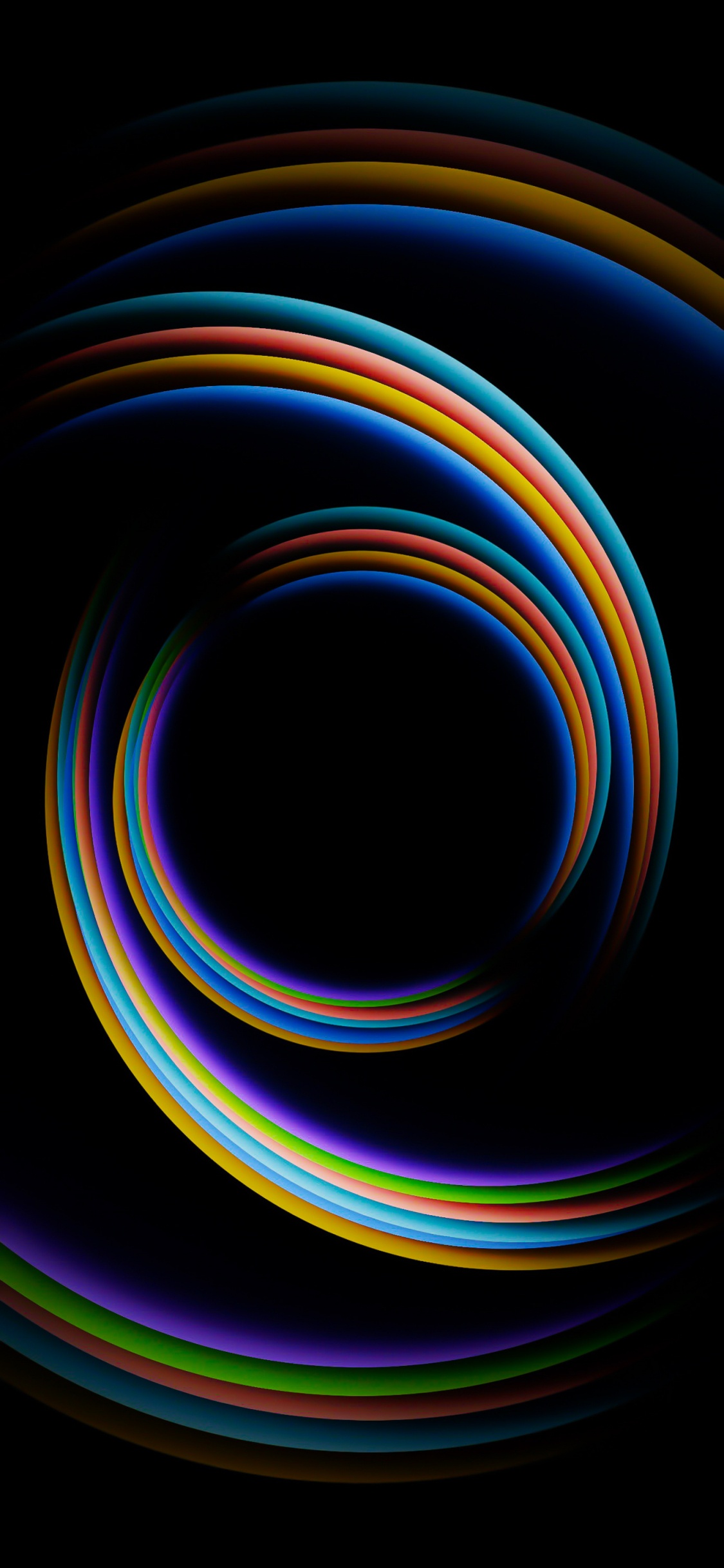 IPhone 12 Design Color Mixed. Wallpaper in 1125x2436 Resolution