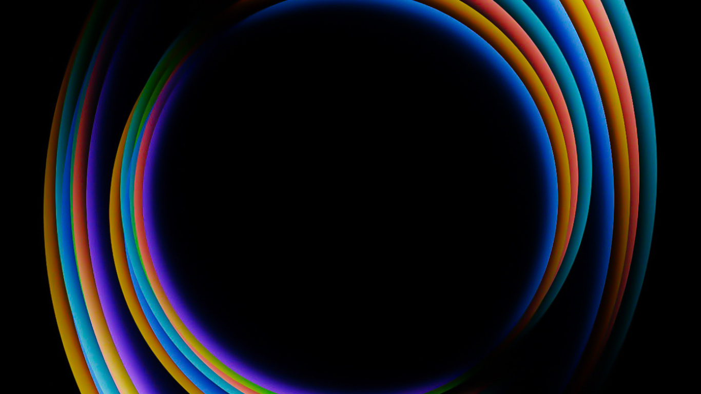 IPhone 12 Design Color Mixed 壁纸 1366x768 允许
