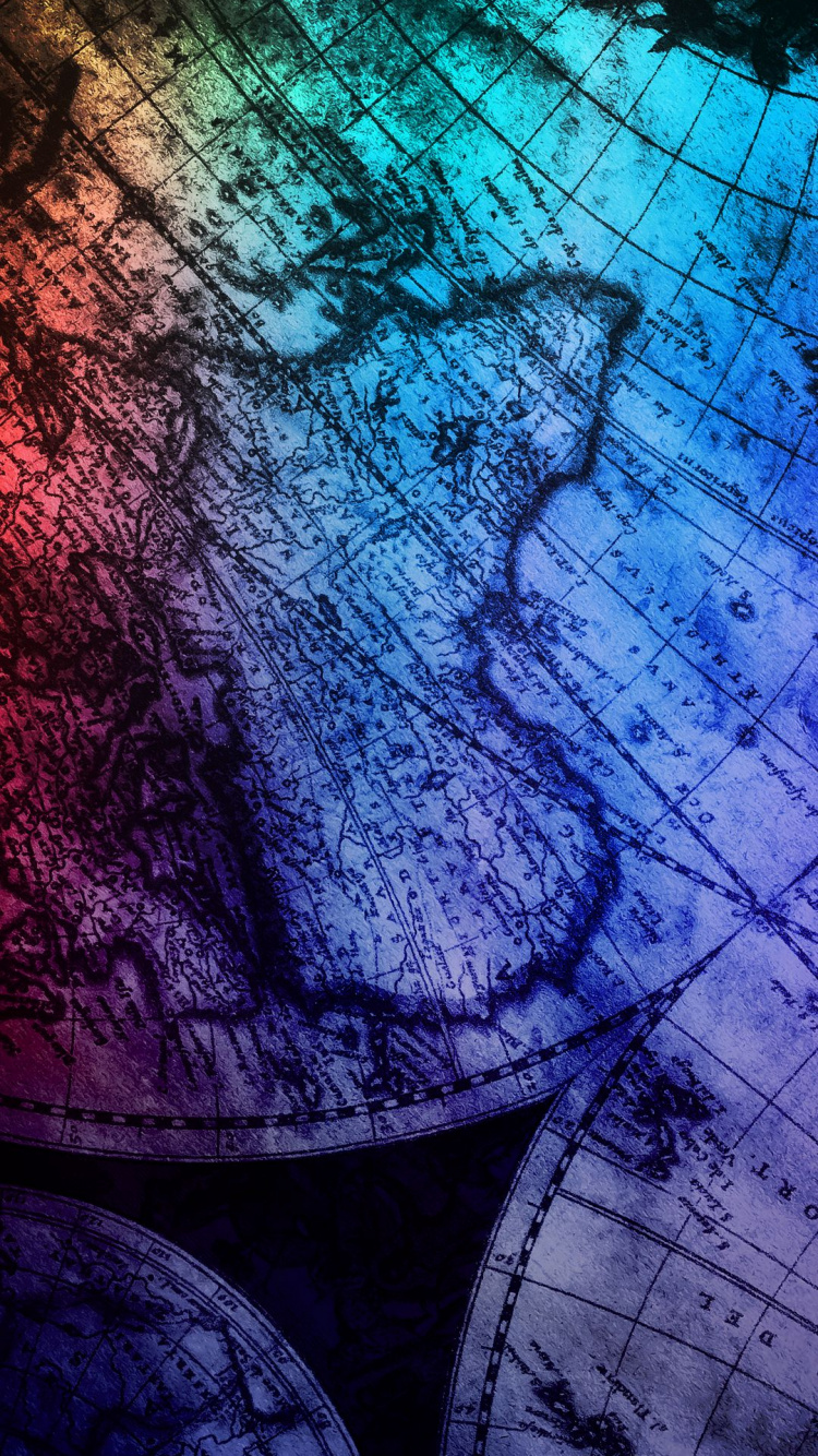 Eau, Blue, Nature, Azure, Purple. Wallpaper in 750x1334 Resolution