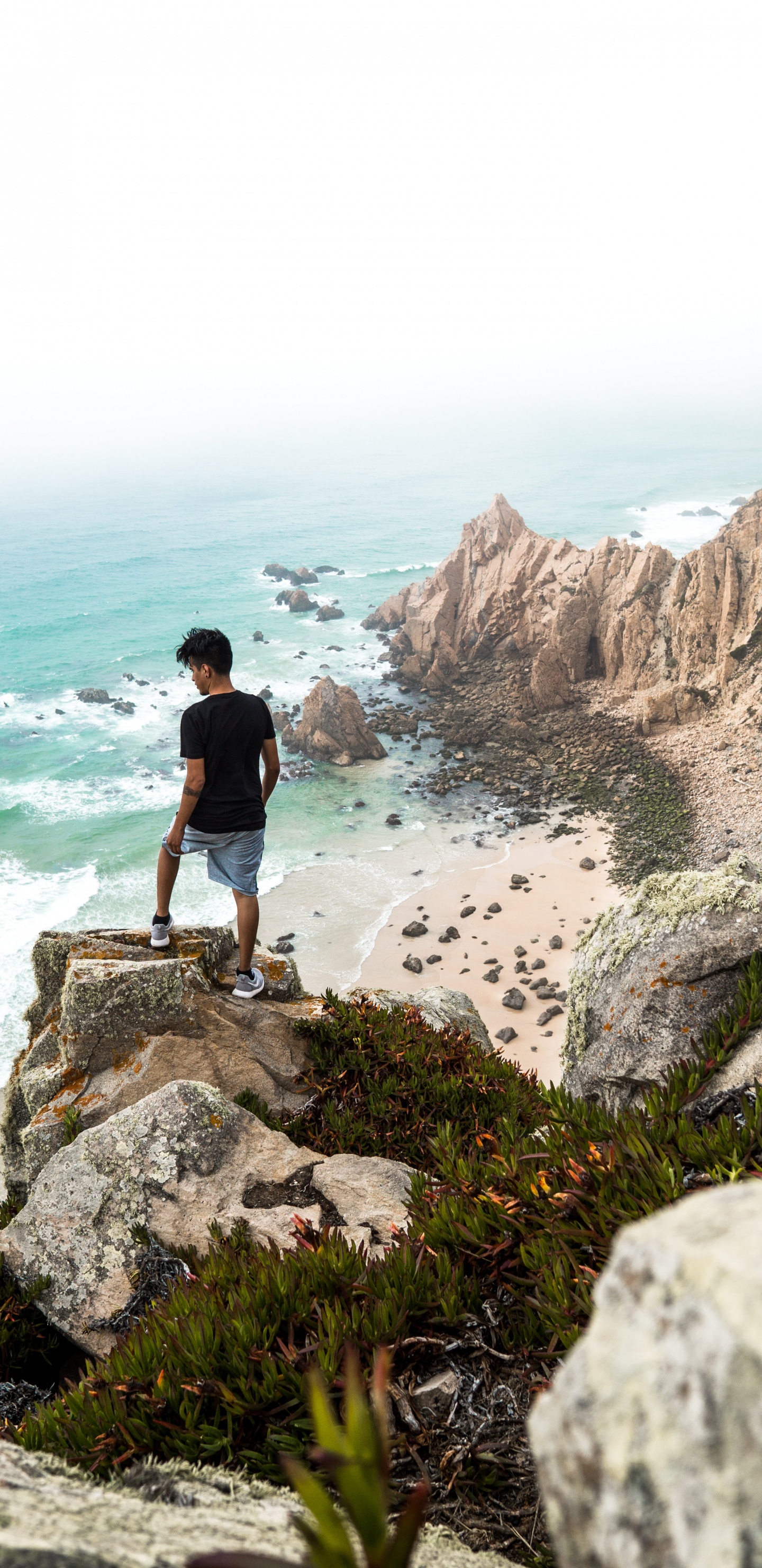 Costa, Mar, Costeras y Oceánicas, Las Formas de Relieve, Orilla, Acantilado. Wallpaper in 1440x2960 Resolution