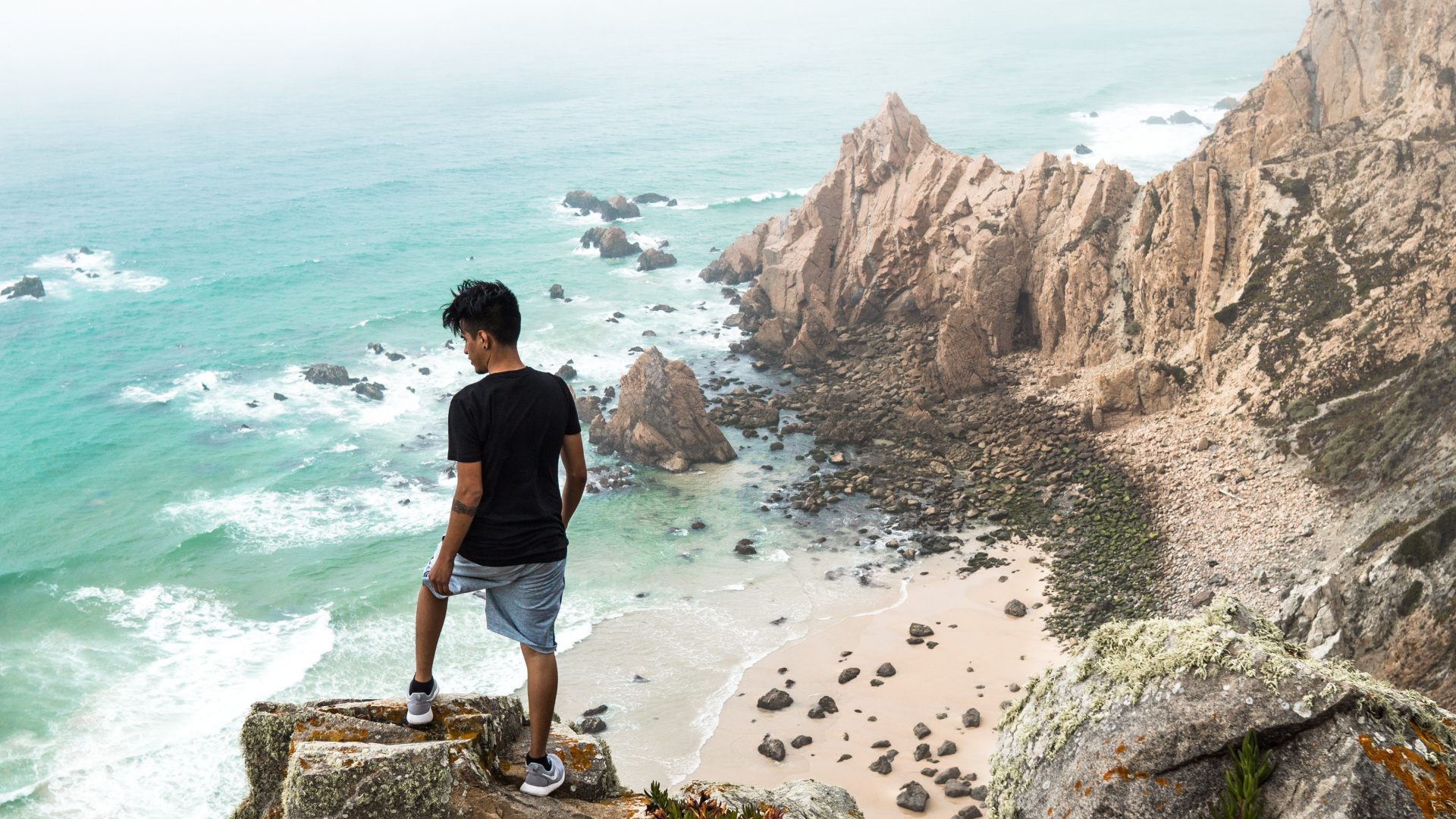 Küste, Meer, Küsten-und Ozeanischen Formationen, Ufer, Urlaub. Wallpaper in 1920x1080 Resolution