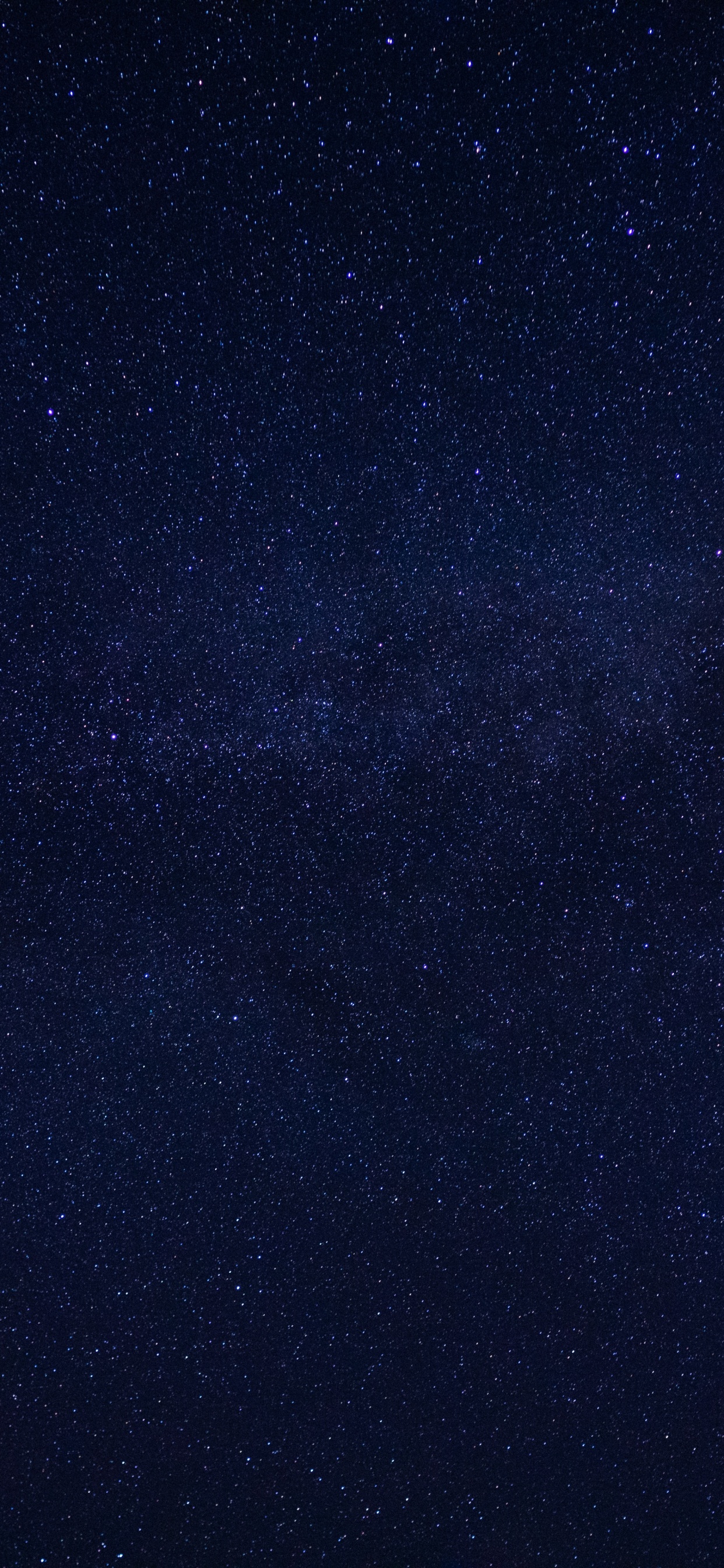 Blue Sky With Stars During Night Time. Wallpaper in 1242x2688 Resolution