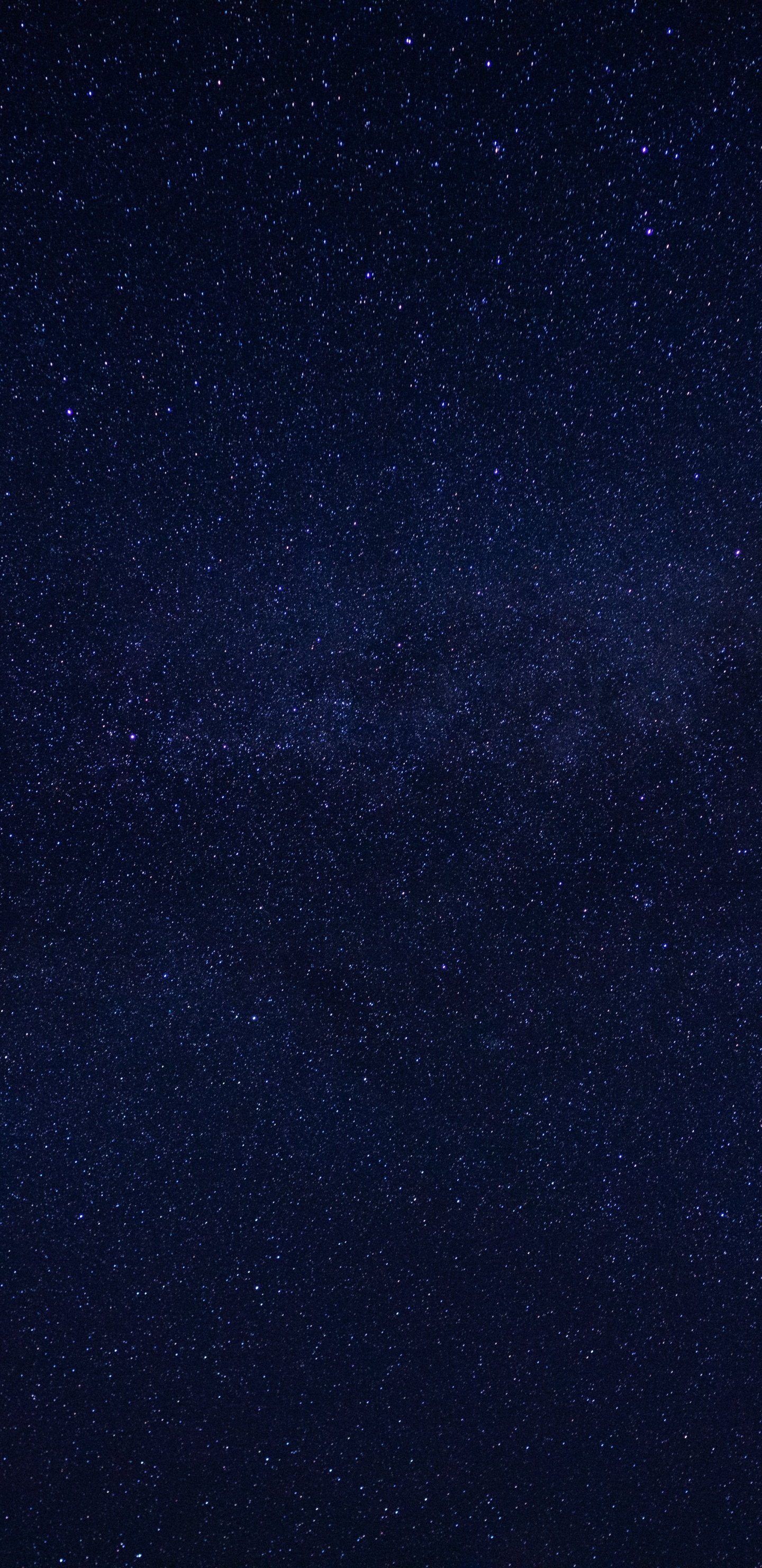 Blue Sky With Stars During Night Time. Wallpaper in 1440x2960 Resolution