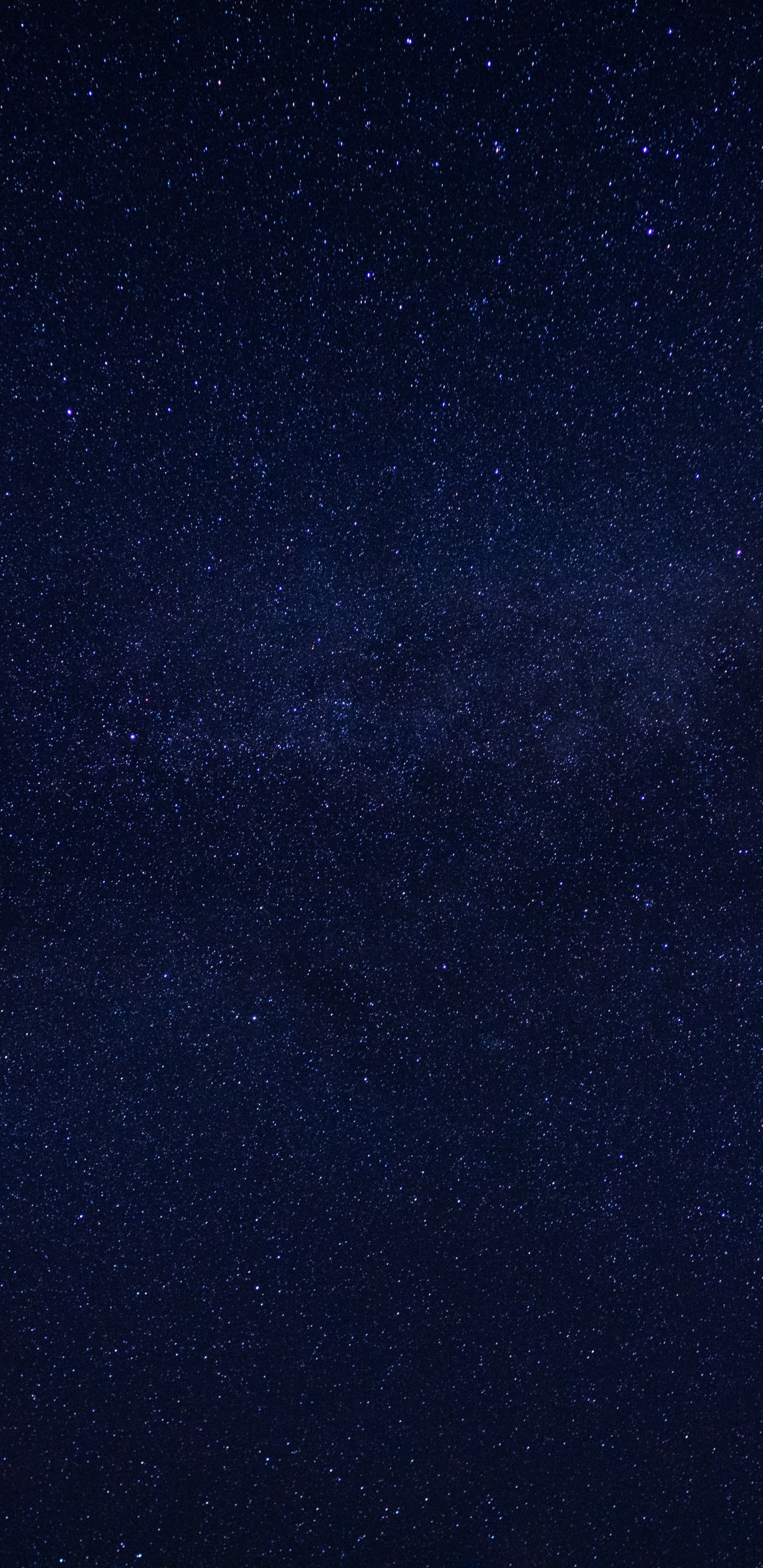 Ciel Bleu Avec Des Étoiles Pendant la Nuit. Wallpaper in 1440x2960 Resolution