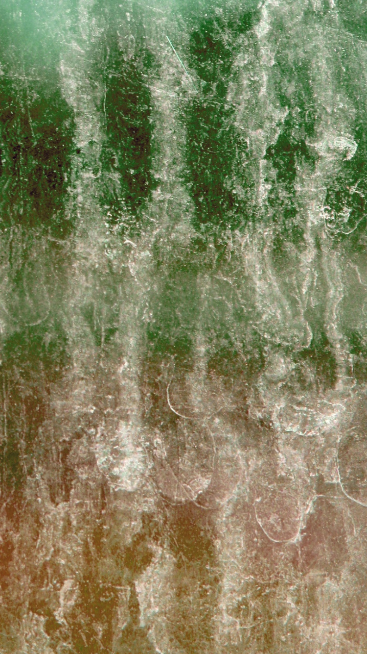 Green and White Abstract Painting. Wallpaper in 750x1334 Resolution