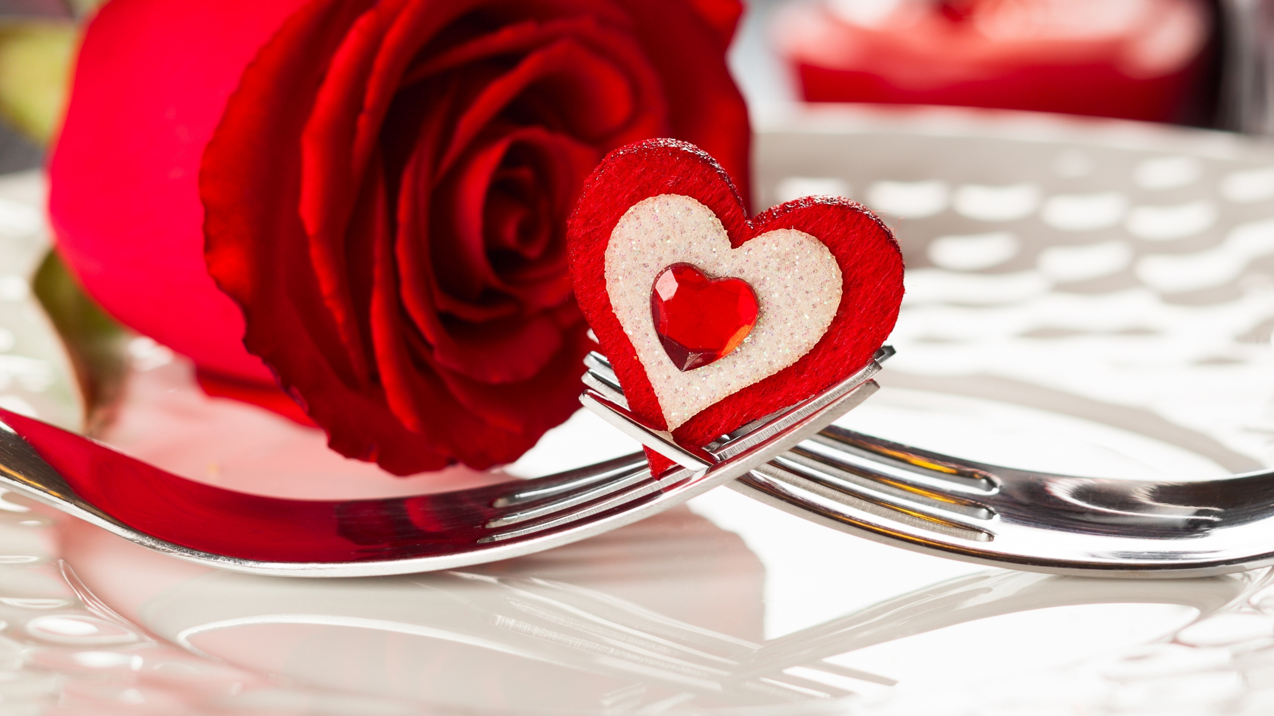 el Día de San Valentín, Coraz, Amor, Romanticismo, Pétalo. Wallpaper in 2560x1440 Resolution