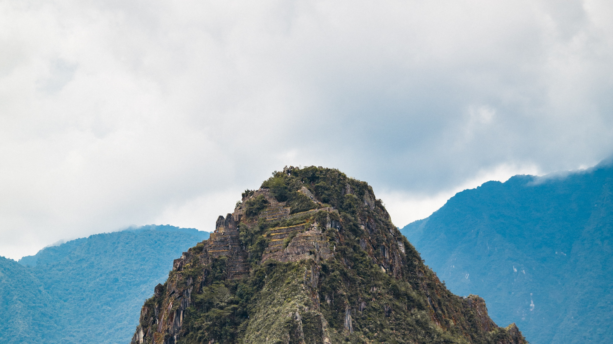 Machu Picchu, Mountain, Ridge, Mountain Range, Mountainous Landforms. Wallpaper in 2560x1440 Resolution