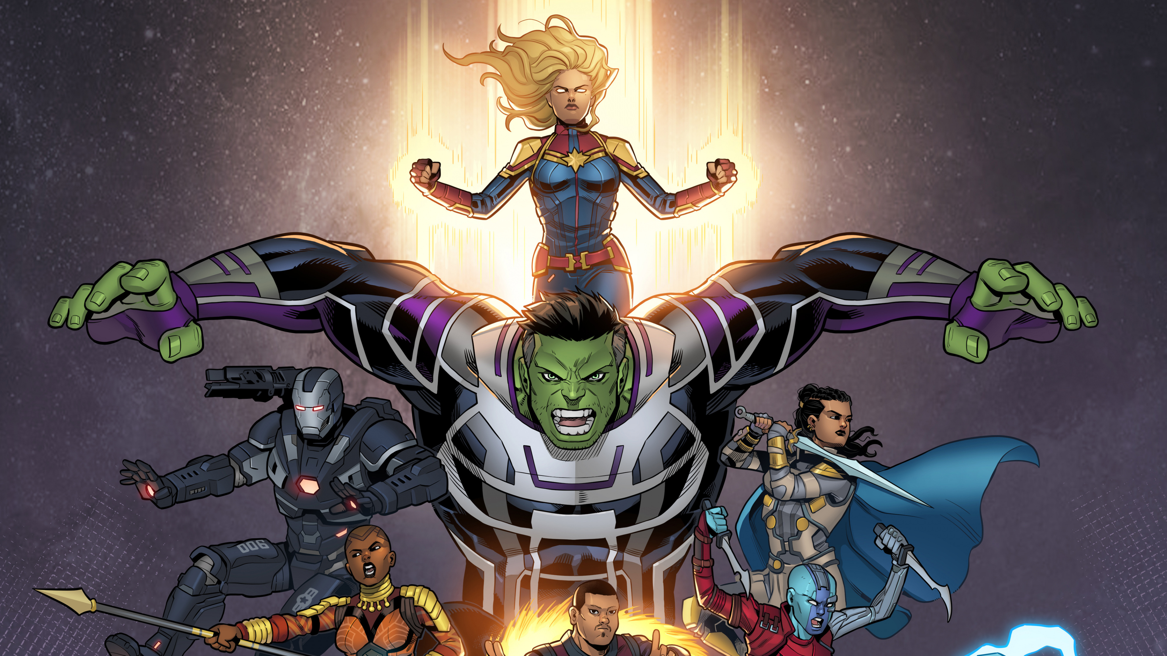 Grüne Und Schwarze Monsterillustration. Wallpaper in 3840x2160 Resolution