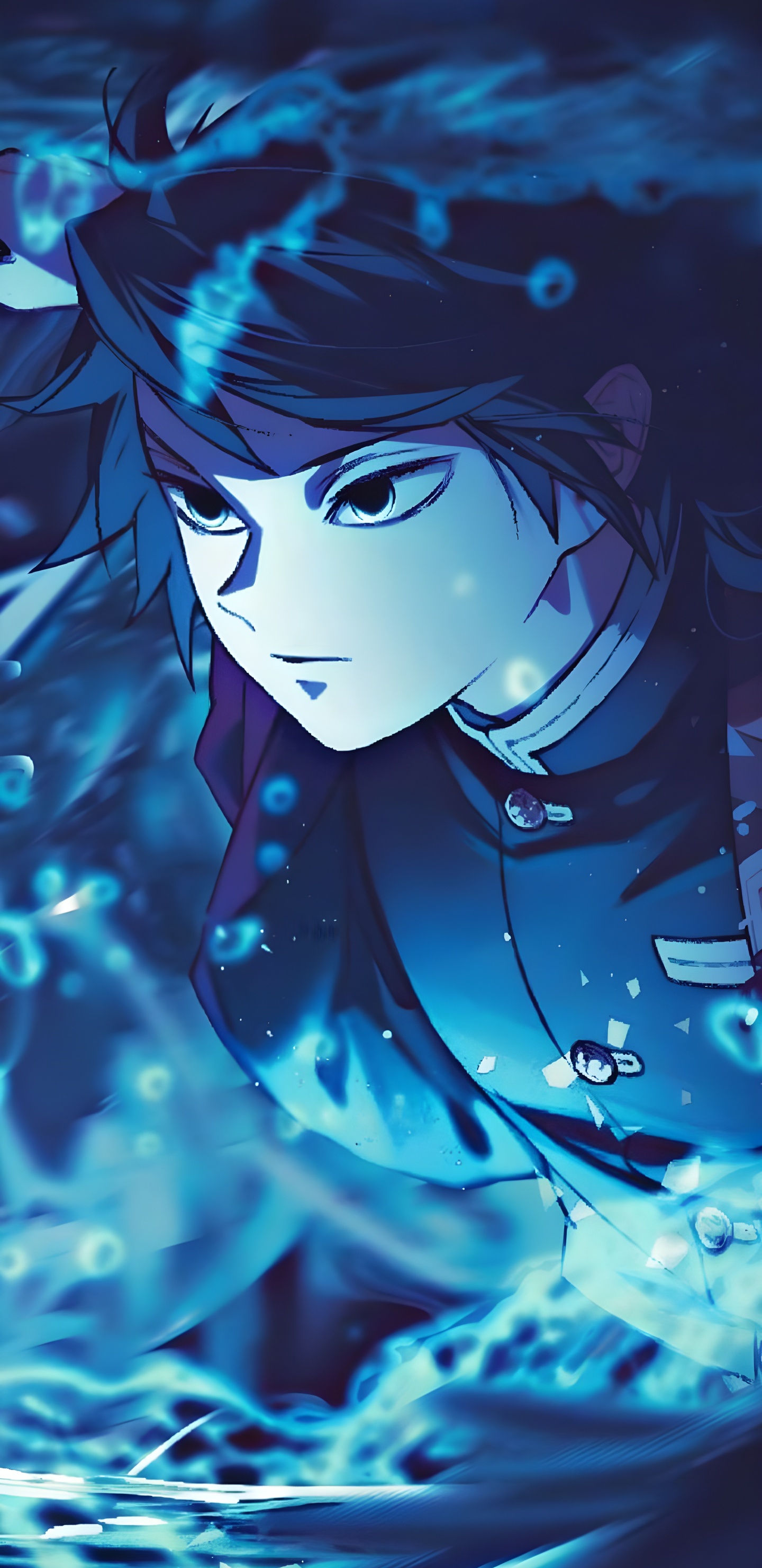 Anime, Anime Diaz, de Dibujos Animados, Nezuko Kamado, Zenitsu Agatsuma. Wallpaper in 1440x2960 Resolution