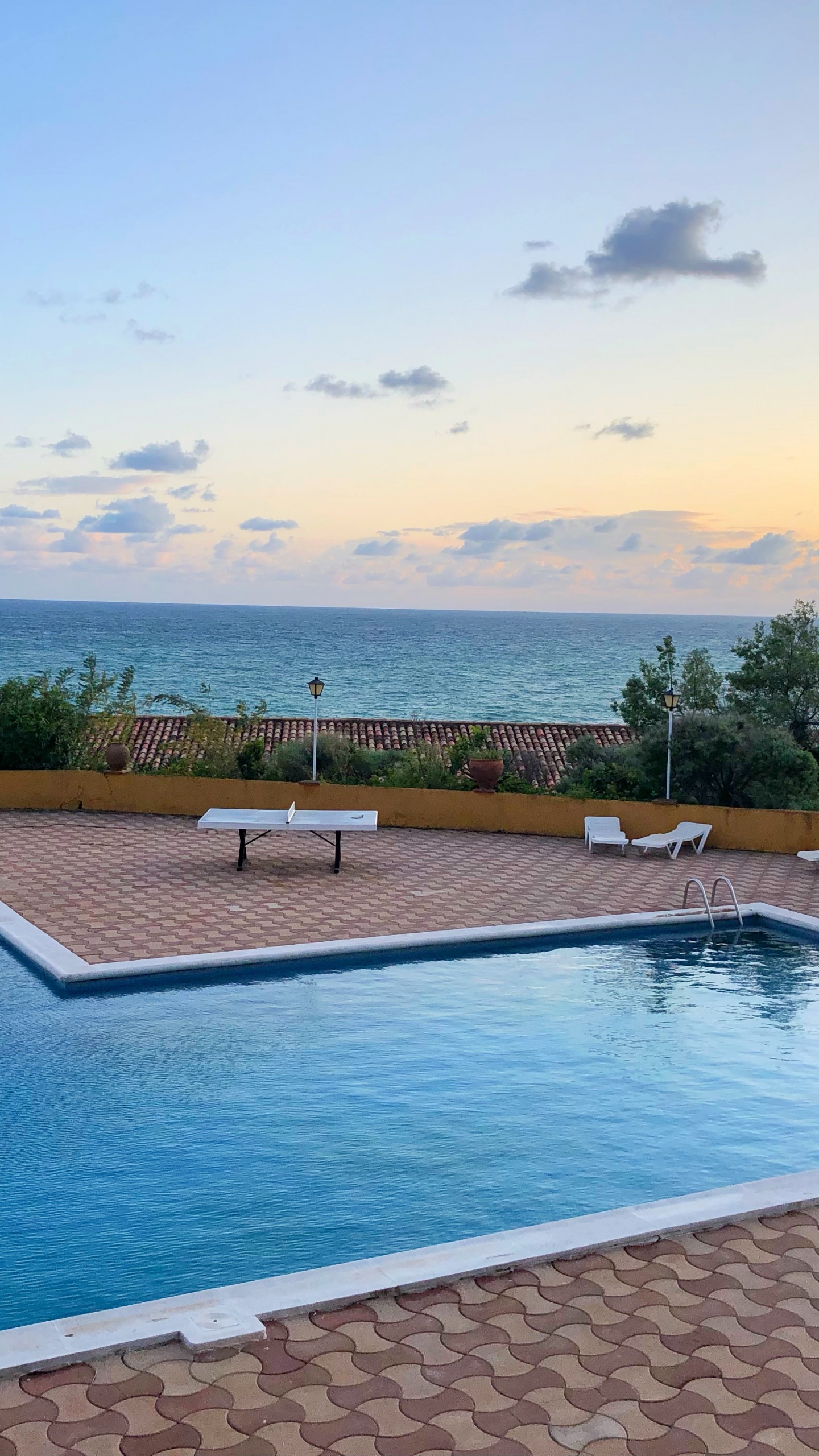 Swimming Pool, Real Estate, Property, Water, Cloud. Wallpaper in 1440x2560 Resolution