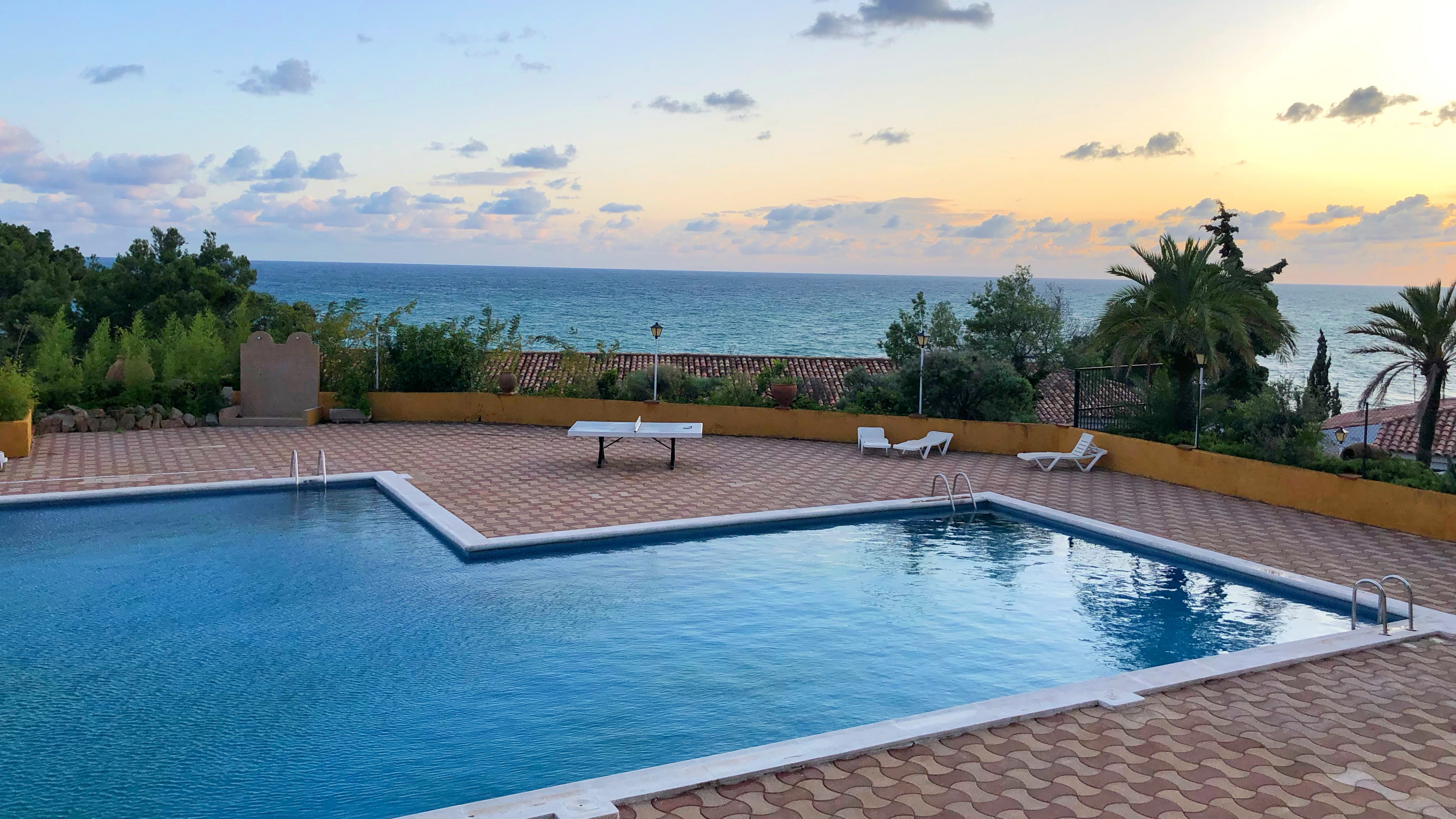 Swimming Pool, Real Estate, Property, Water, Cloud. Wallpaper in 3840x2160 Resolution