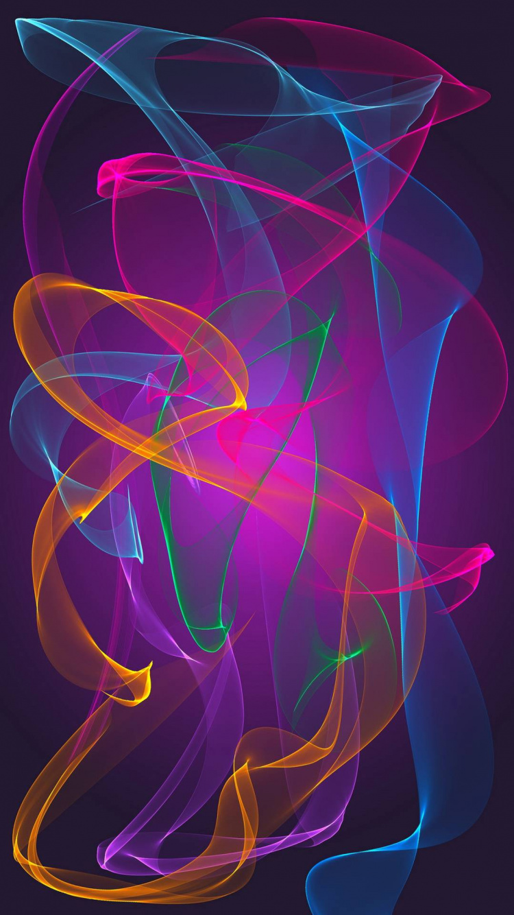 Colored, Smartphone, Colorfulness, Purple, Water. Wallpaper in 750x1334 Resolution
