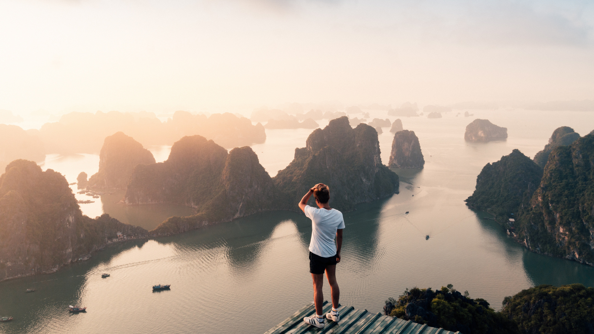 Agua, Reflexión, Mañana, Mar, Apple Música. Wallpaper in 1920x1080 Resolution